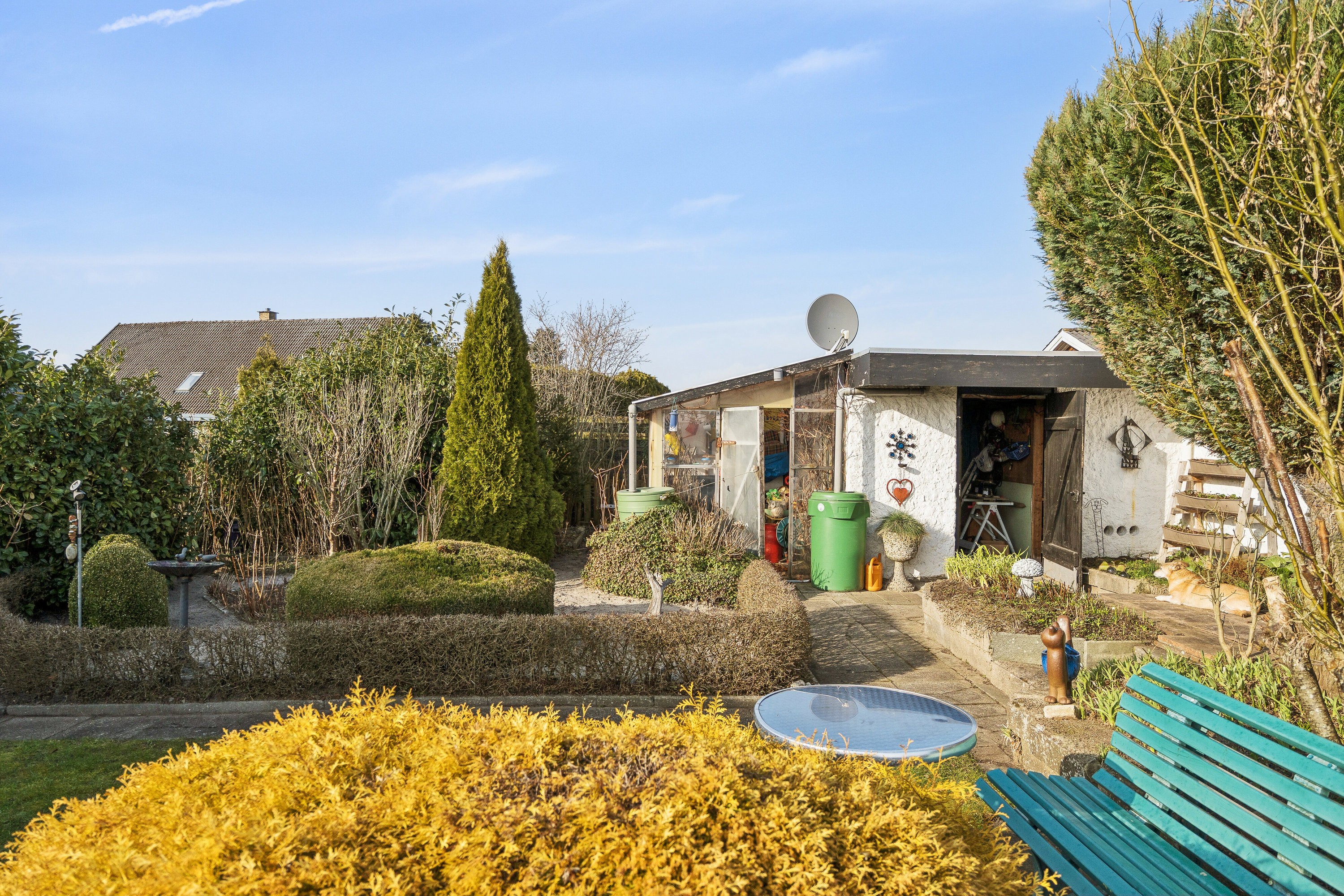 Fremhævet udendørs billede i fuldskærmstilstand. Billede af Skovglimt 31, 6340 Kruså