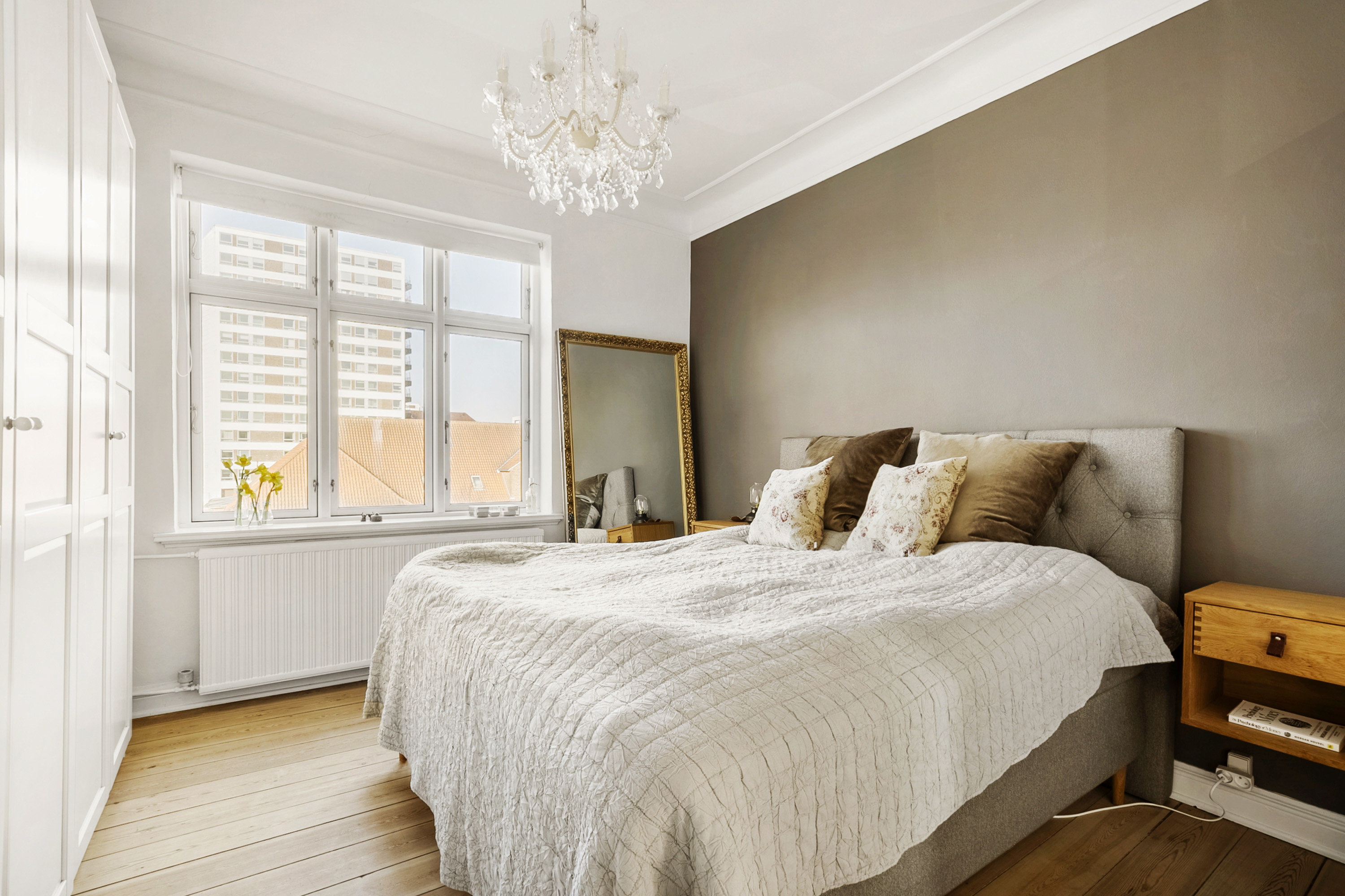 Fremhævet soveværelse billede i fuldskærmstilstand. Billede af Sdr. Boulevard 228, 2., 5000 Odense C