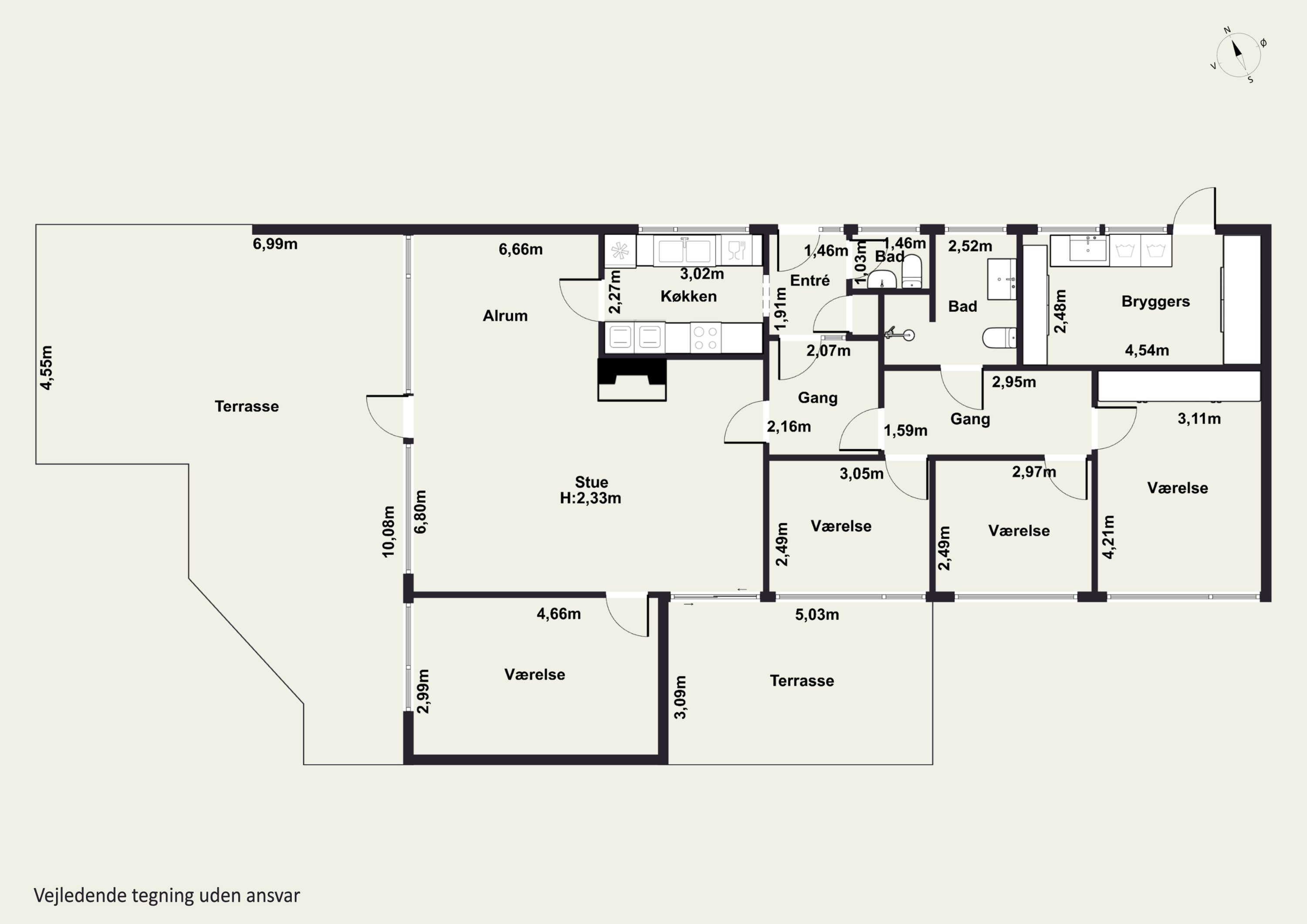 Plantegninger billede af Parkdammen 24, 2605 Brøndby