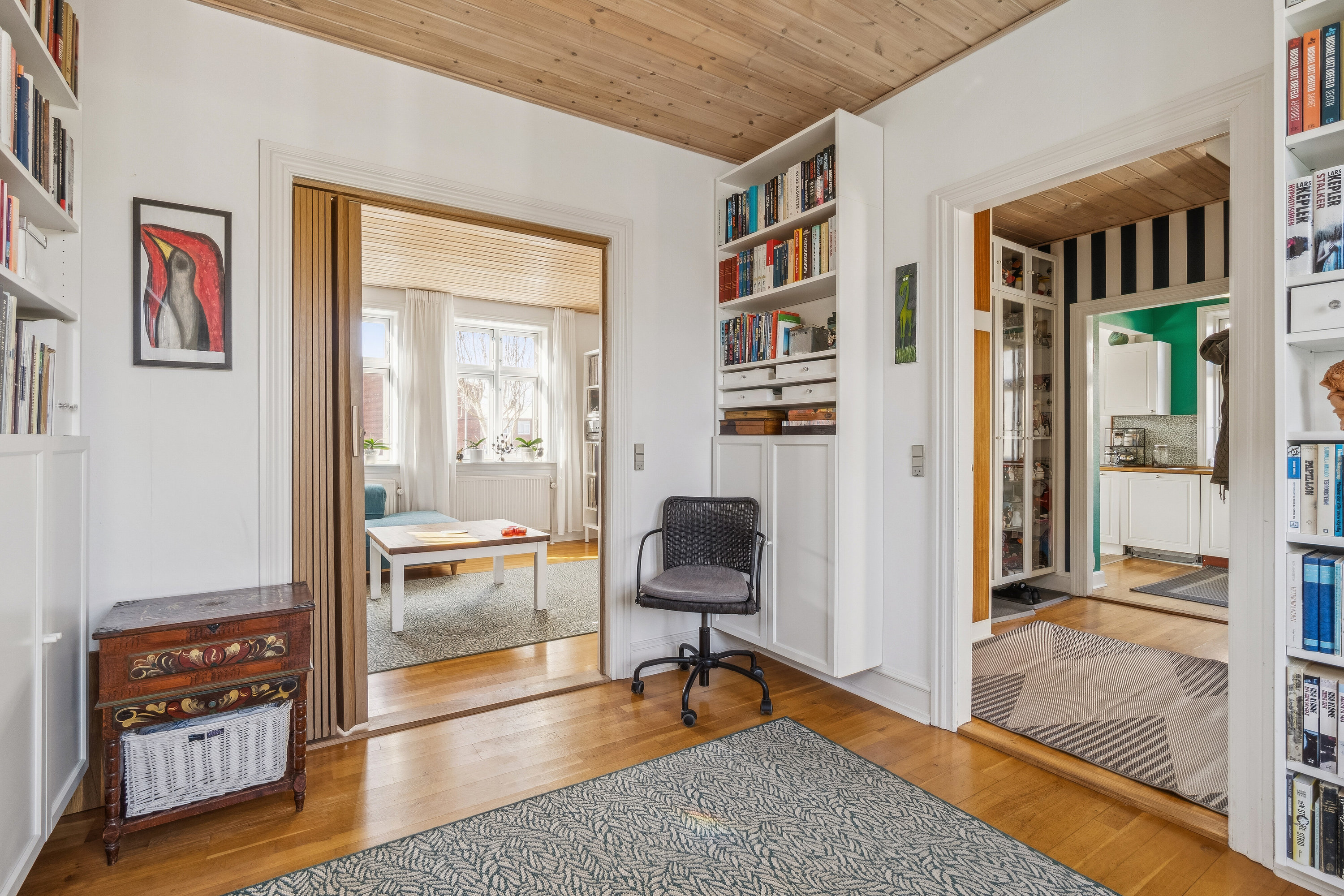 Fremhævet hall billede i fuldskærmstilstand. Billede af Hans Rømersvej 20, 3720 Aakirkeby