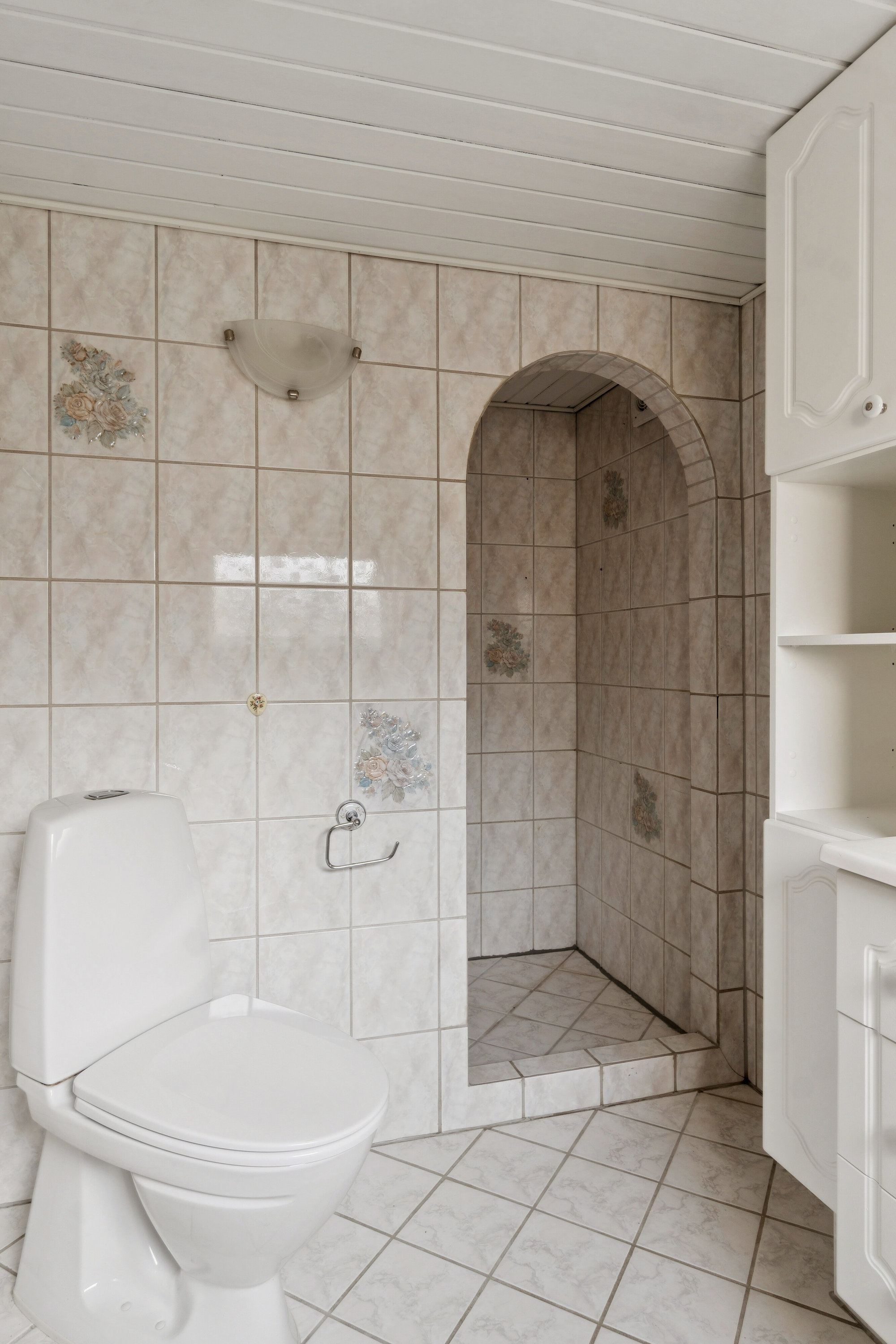 Fremhævet badeværelse billede i fuldskærmstilstand. Billede af Englebjergvej 37, Rønnebækshuse, 4700 Næstved