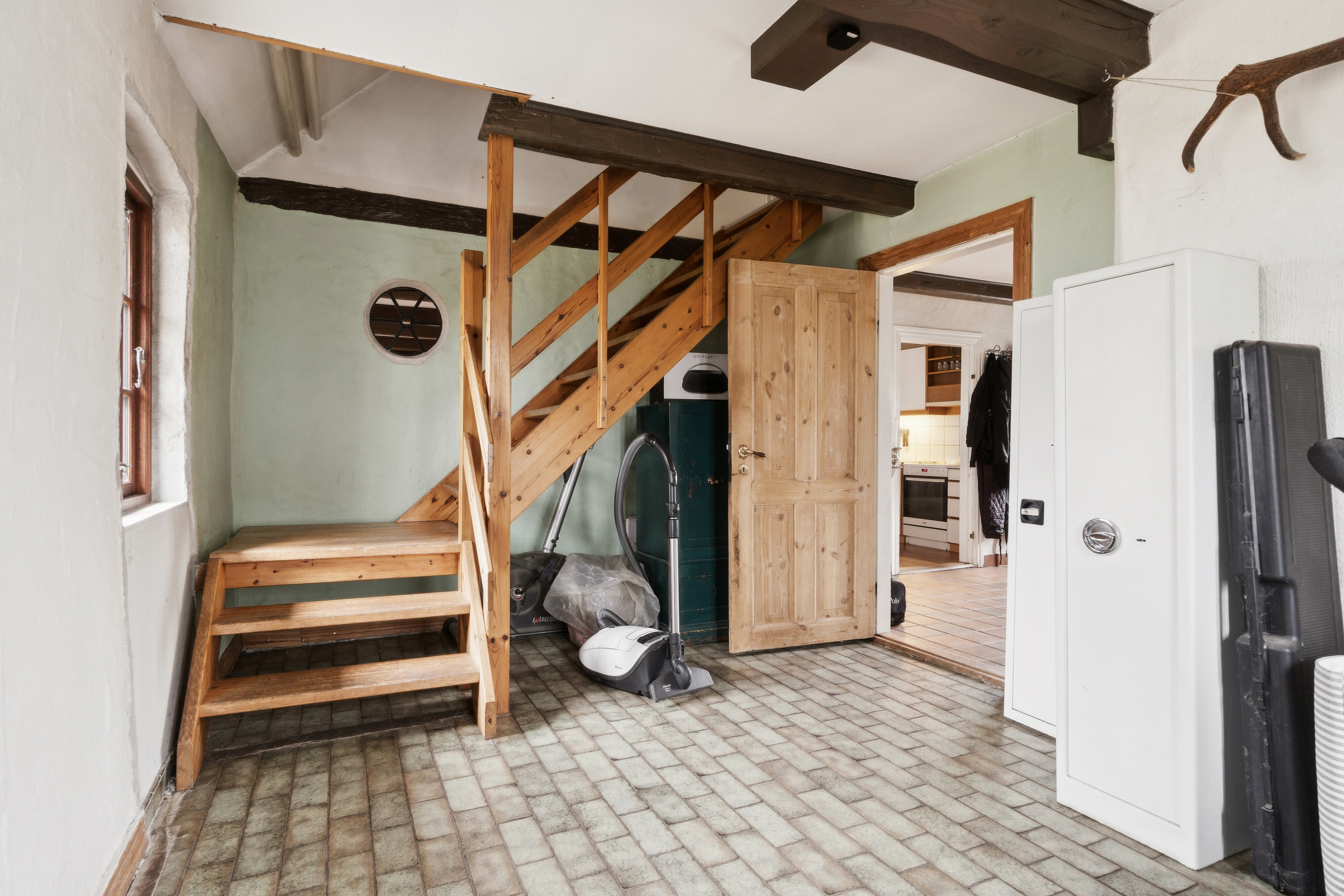 Fremhævet trappe billede i fuldskærmstilstand. Billede af Kallerupvej 2, Kallerup, 7700 Thisted