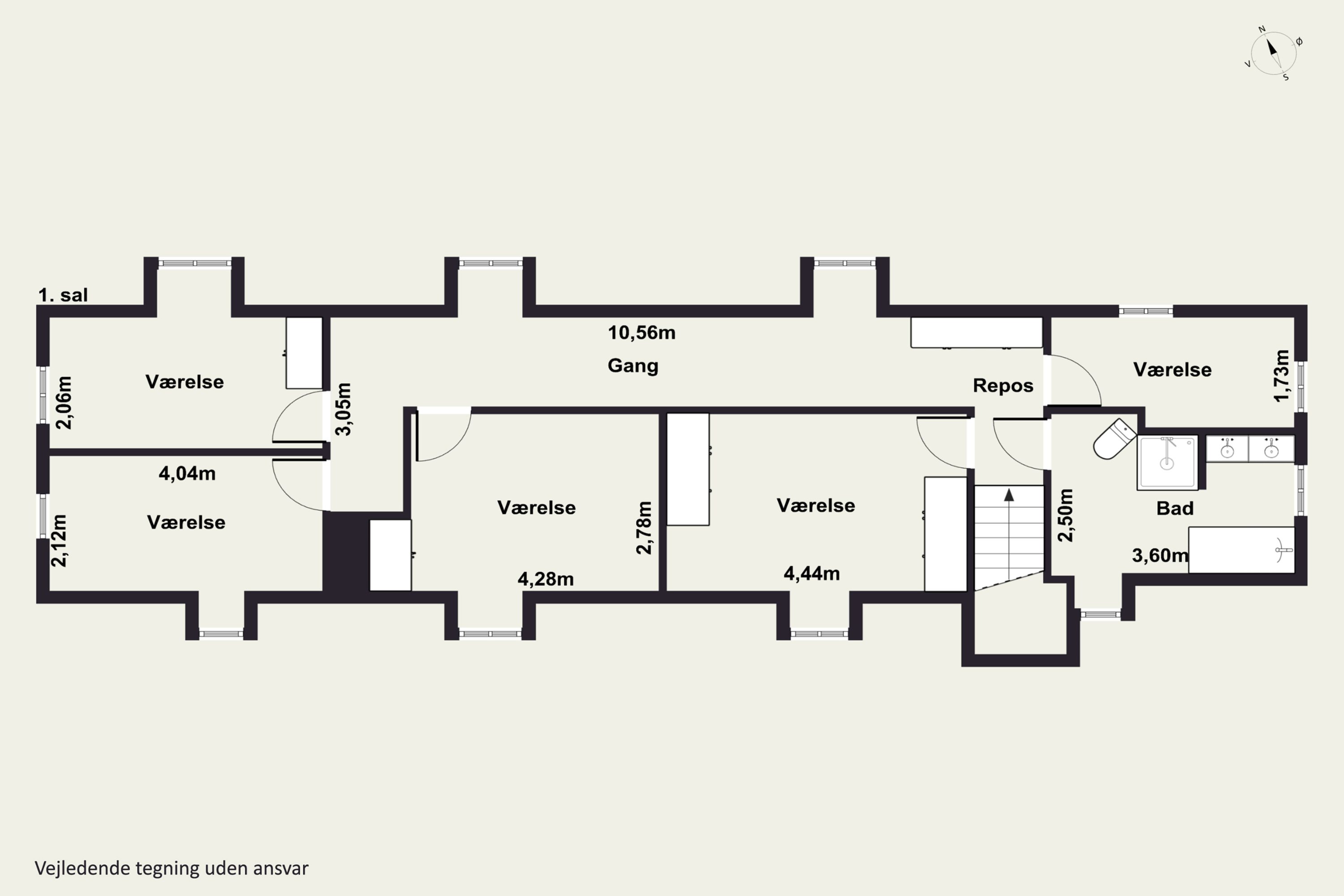 Plantegninger billede af Kallerupvej 2, Kallerup, 7700 Thisted