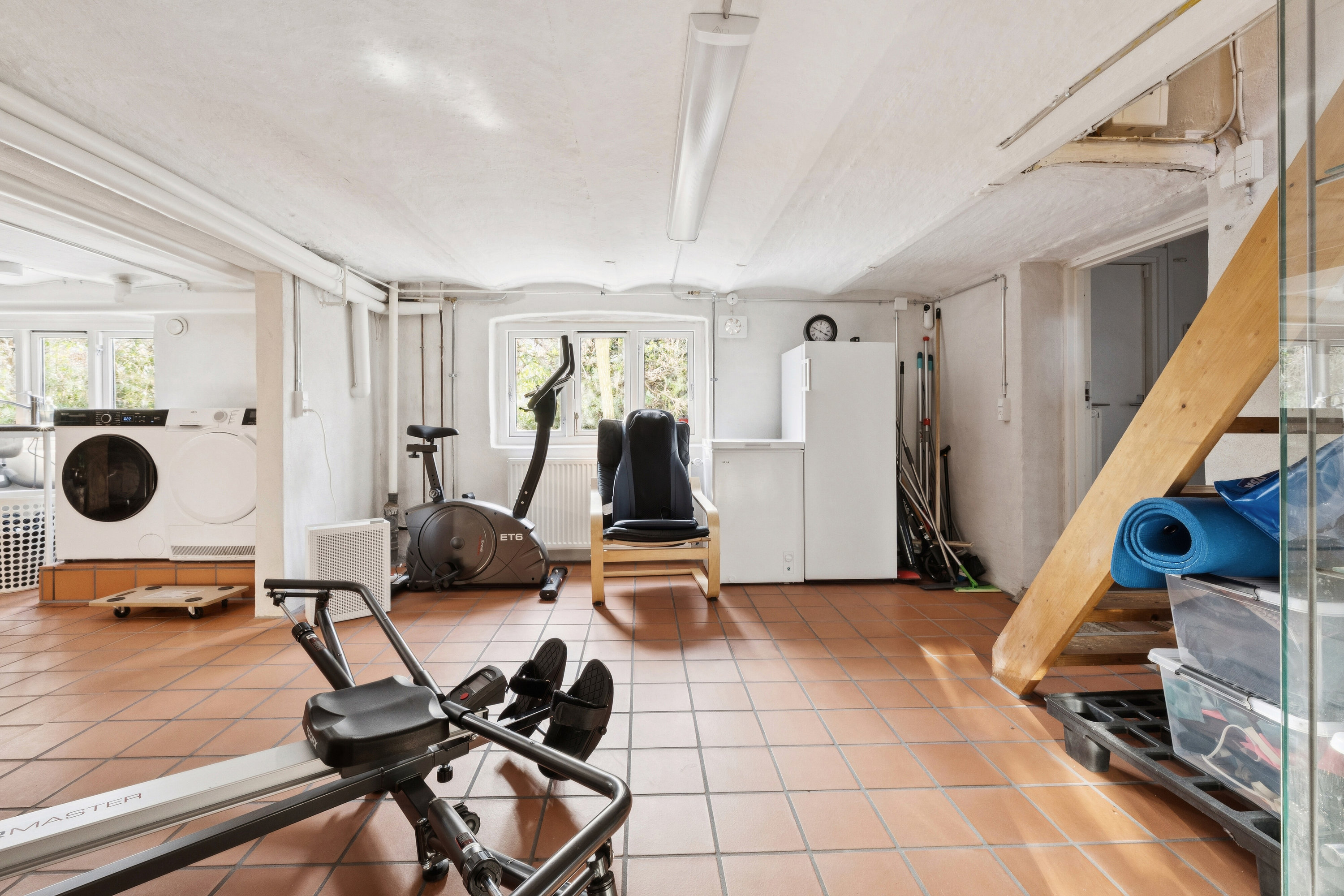 Fremhævet gang, kælder billede i fuldskærmstilstand. Billede af Magnoliavej 31, 8260 Viby J