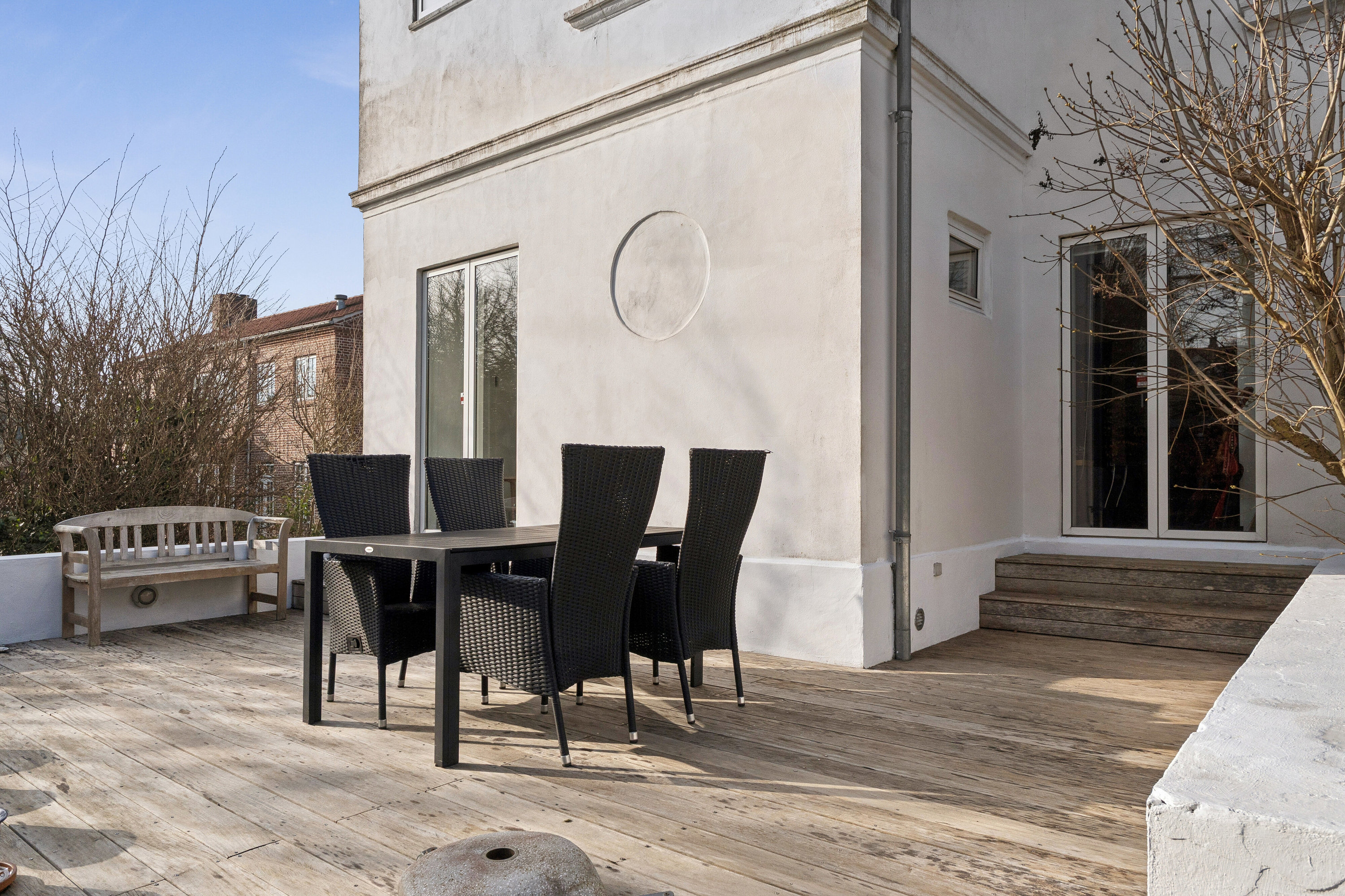 Fremhævet terrasse billede i fuldskærmstilstand. Billede af Magnoliavej 31, 8260 Viby J