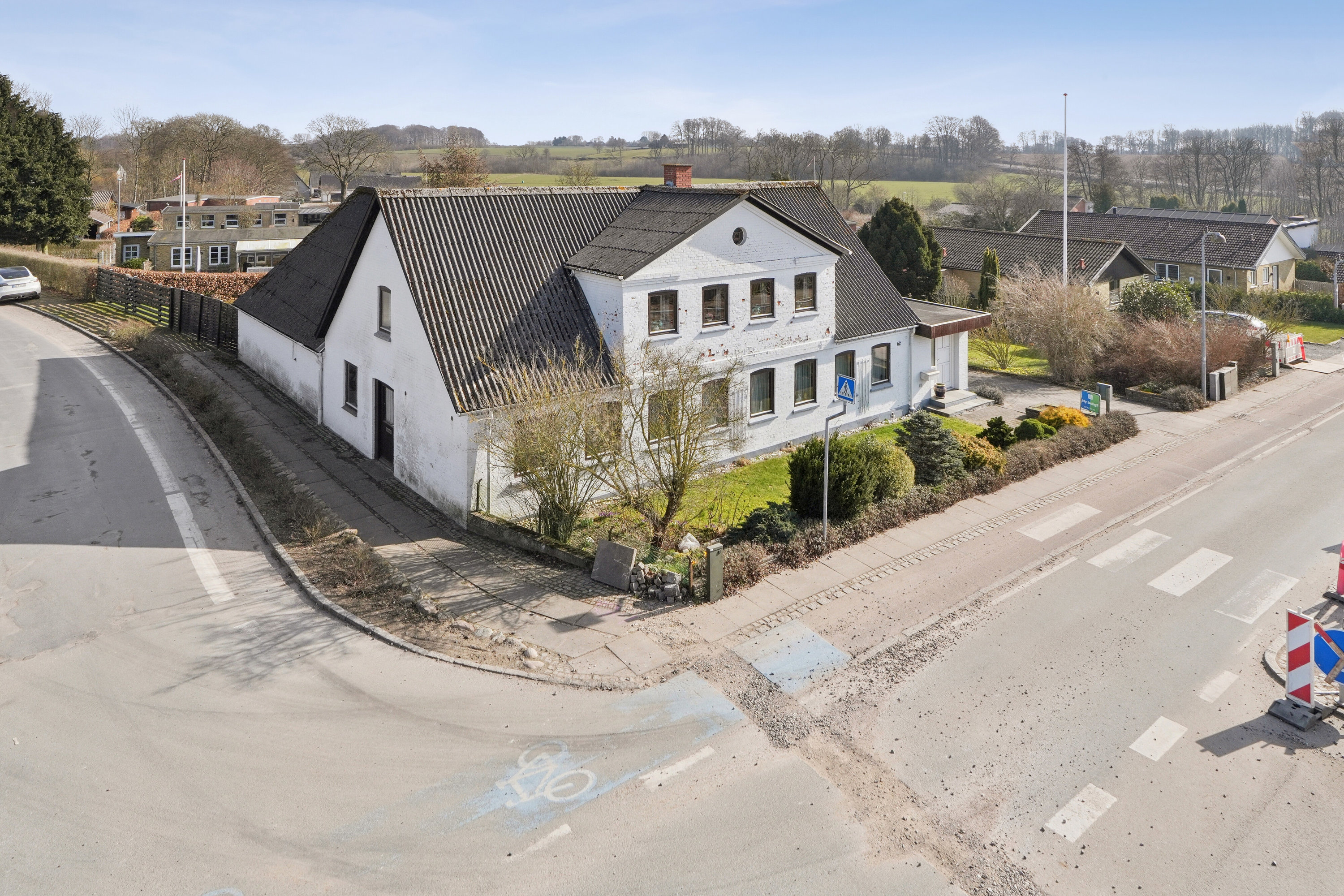 Fremhævet set fra vejen billede i fuldskærmstilstand. Billede af Svendborgvej 62, 5750 Ringe