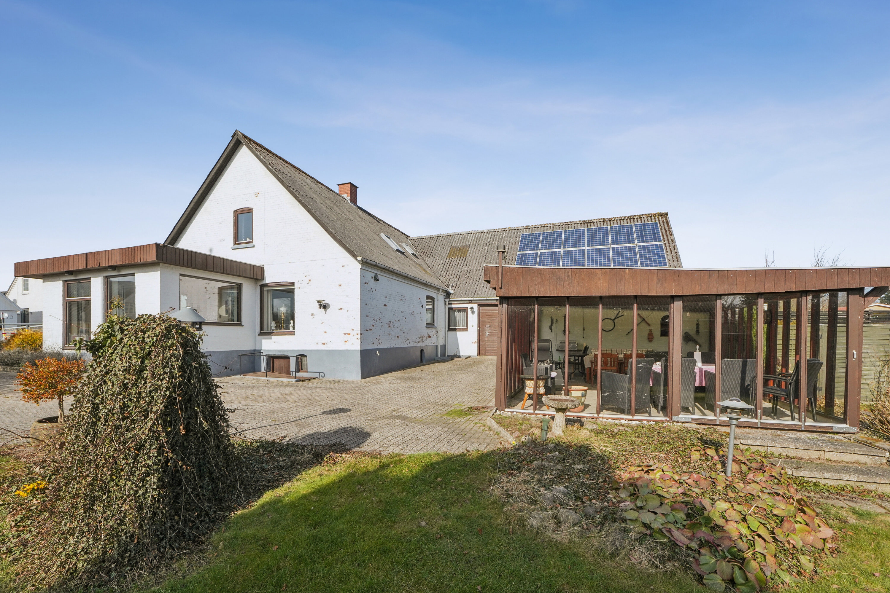 Fremhævet set fra haven billede i fuldskærmstilstand. Billede af Svendborgvej 62, 5750 Ringe