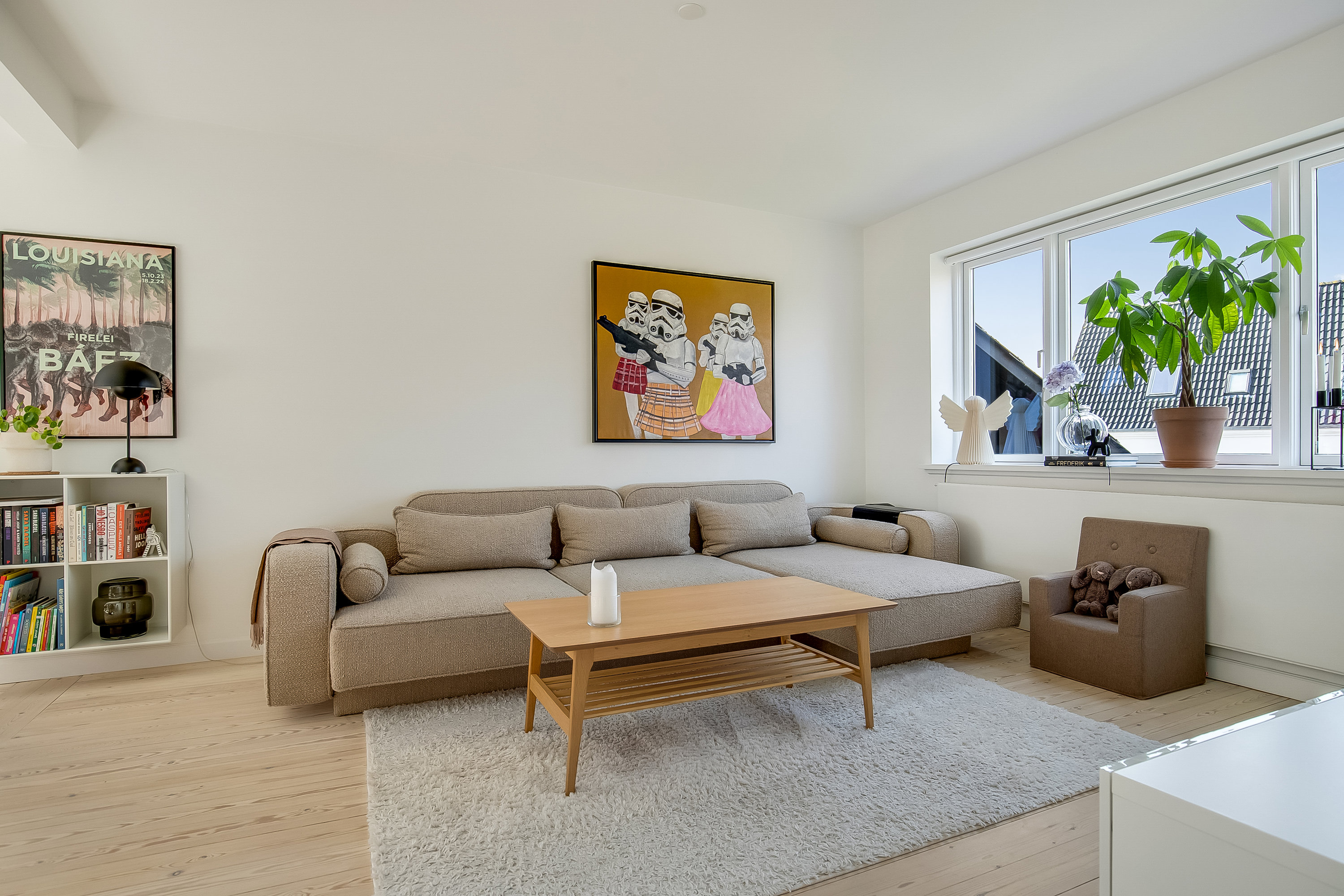 Fremhævet stue billede i fuldskærmstilstand. Billede af A.M.G. Friis Vej 16, 6000 Kolding