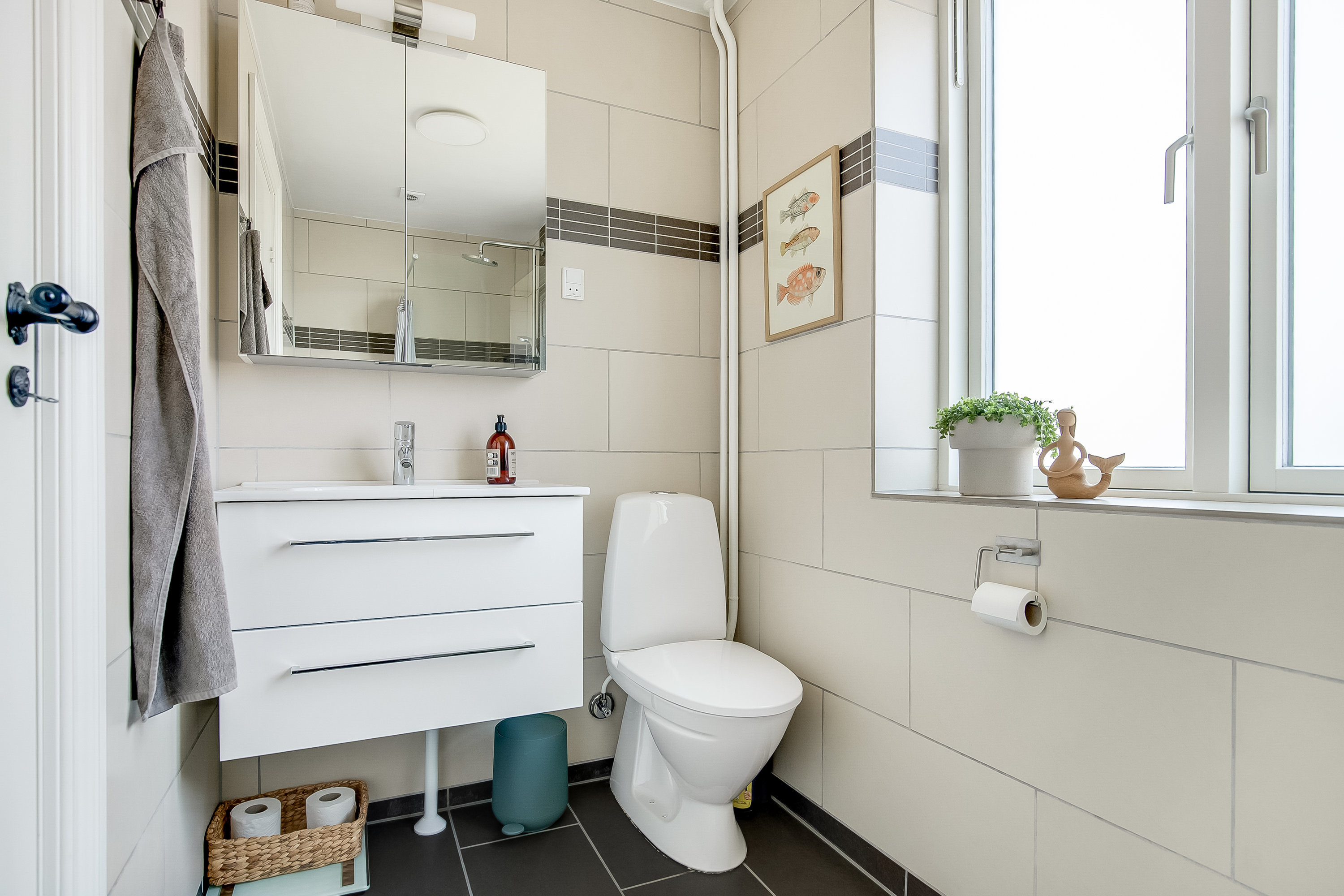 Fremhævet badeværelse billede i fuldskærmstilstand. Billede af A.M.G. Friis Vej 16, 6000 Kolding