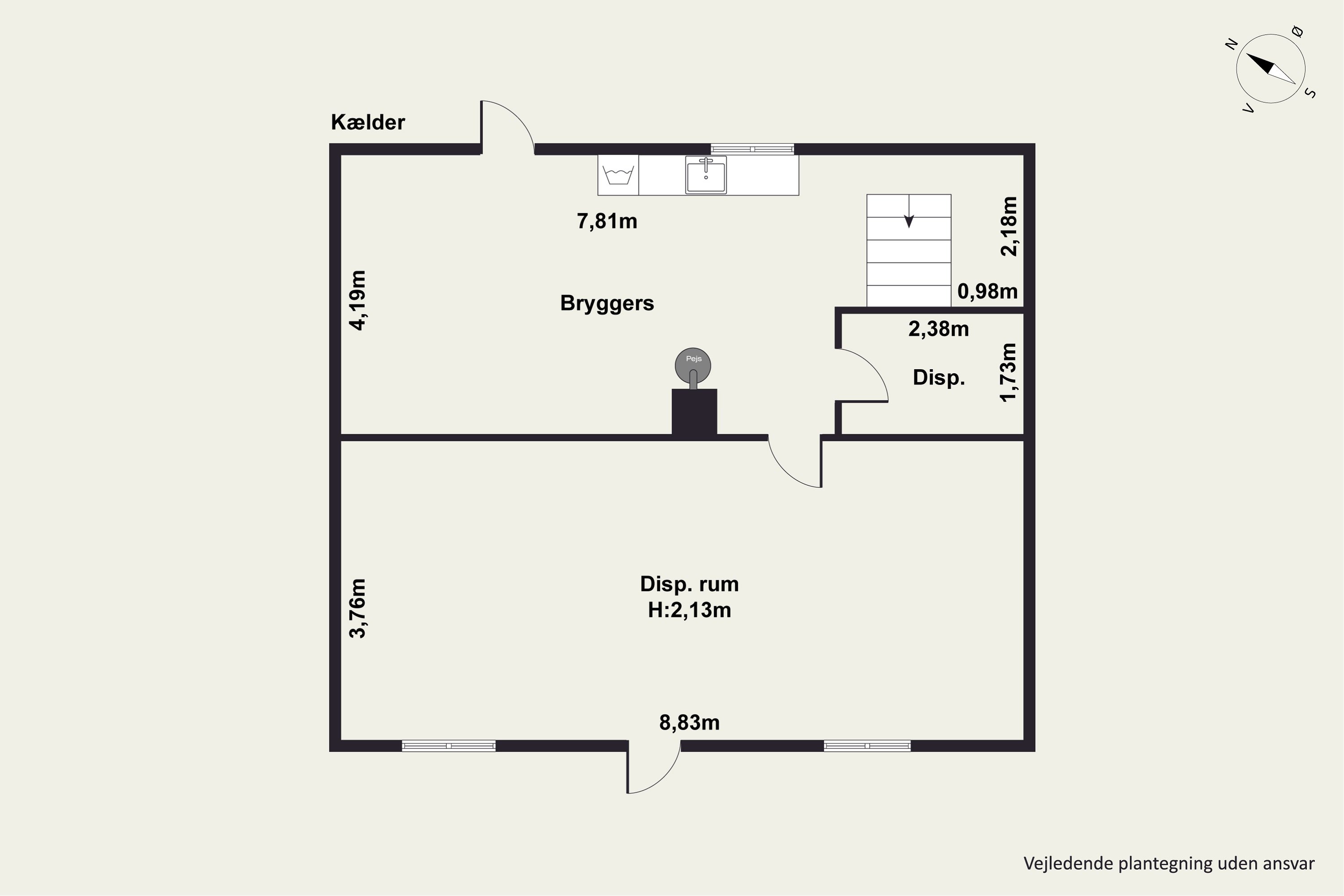 Plantegninger billede af Kirkebakken 8, 7800 Skive