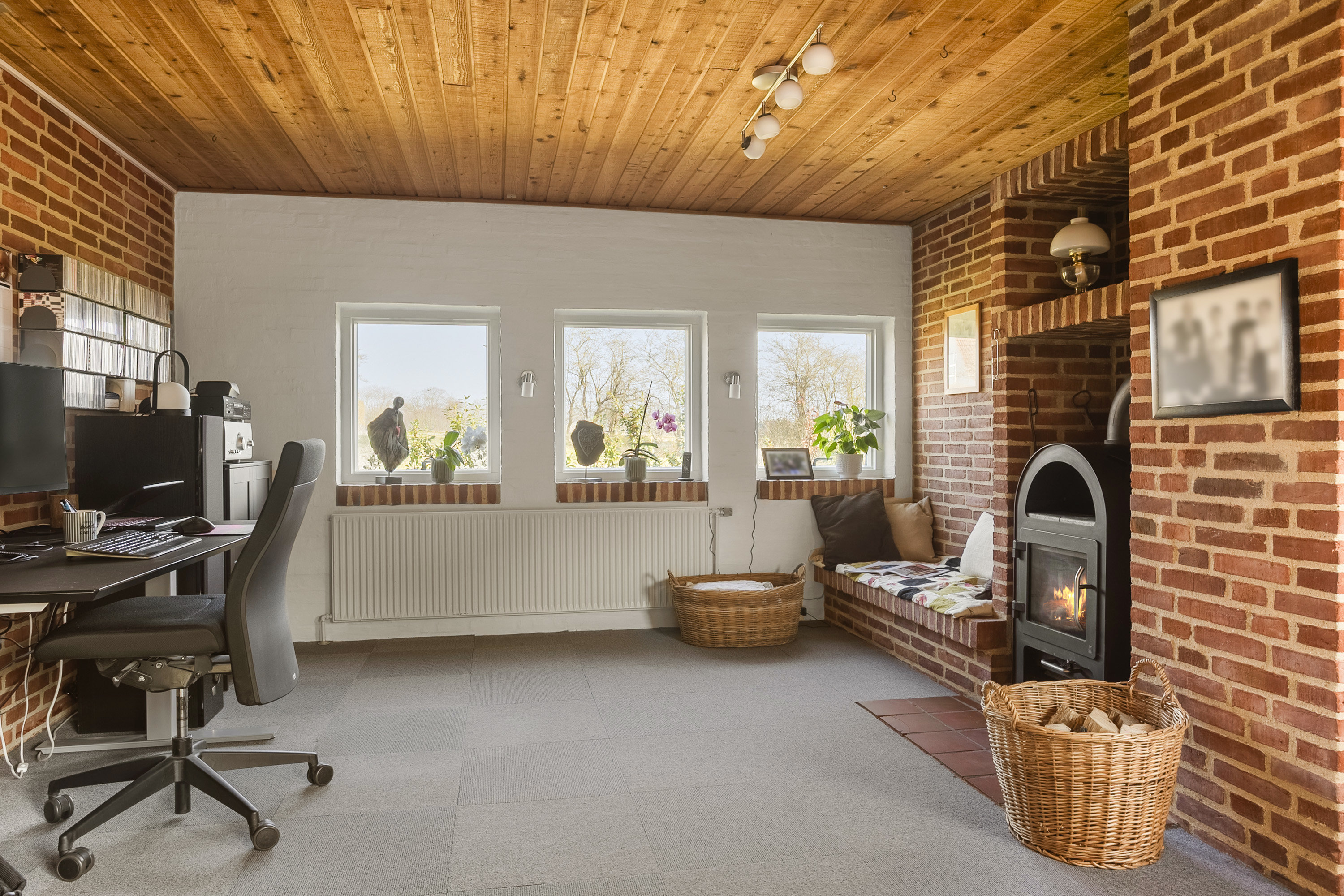 Fremhævet kontor billede i fuldskærmstilstand. Billede af Rugtoften 76, Skodborg, 6630 Rødding