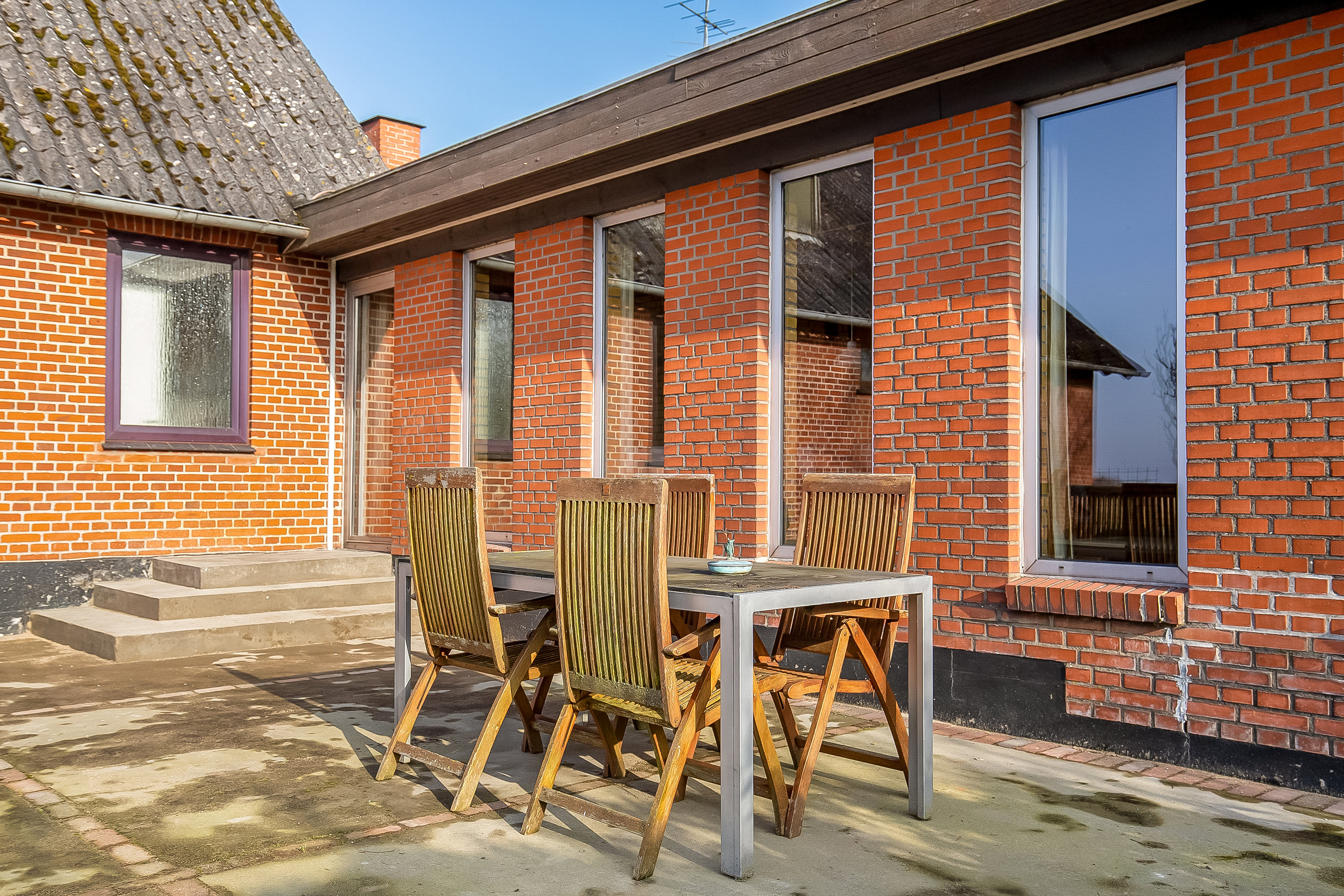 Fremhævet terrasse billede i fuldskærmstilstand. Billede af Ødisvej 13, 6580 Vamdrup