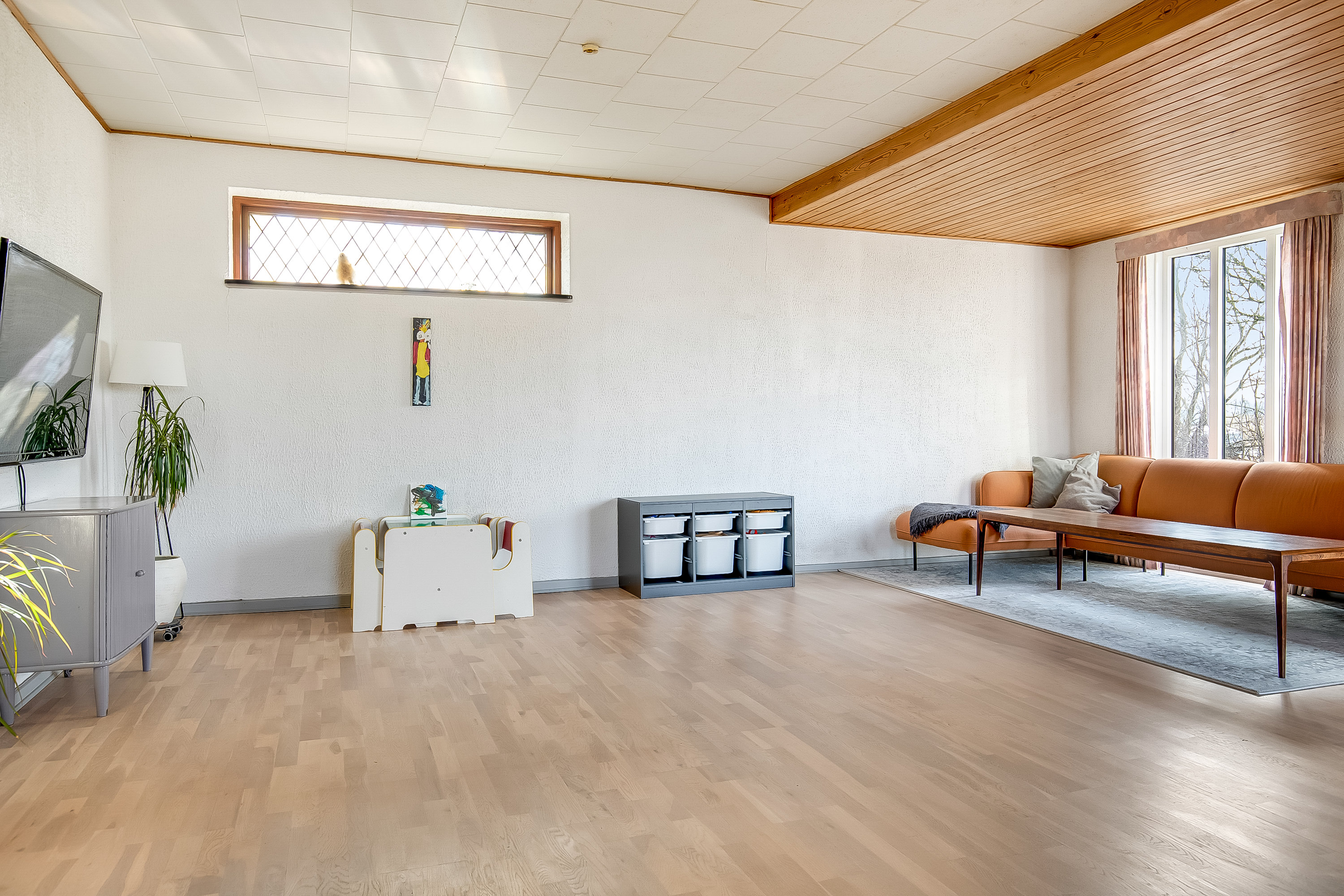 Fremhævet stue billede i fuldskærmstilstand. Billede af Ødisvej 13, 6580 Vamdrup