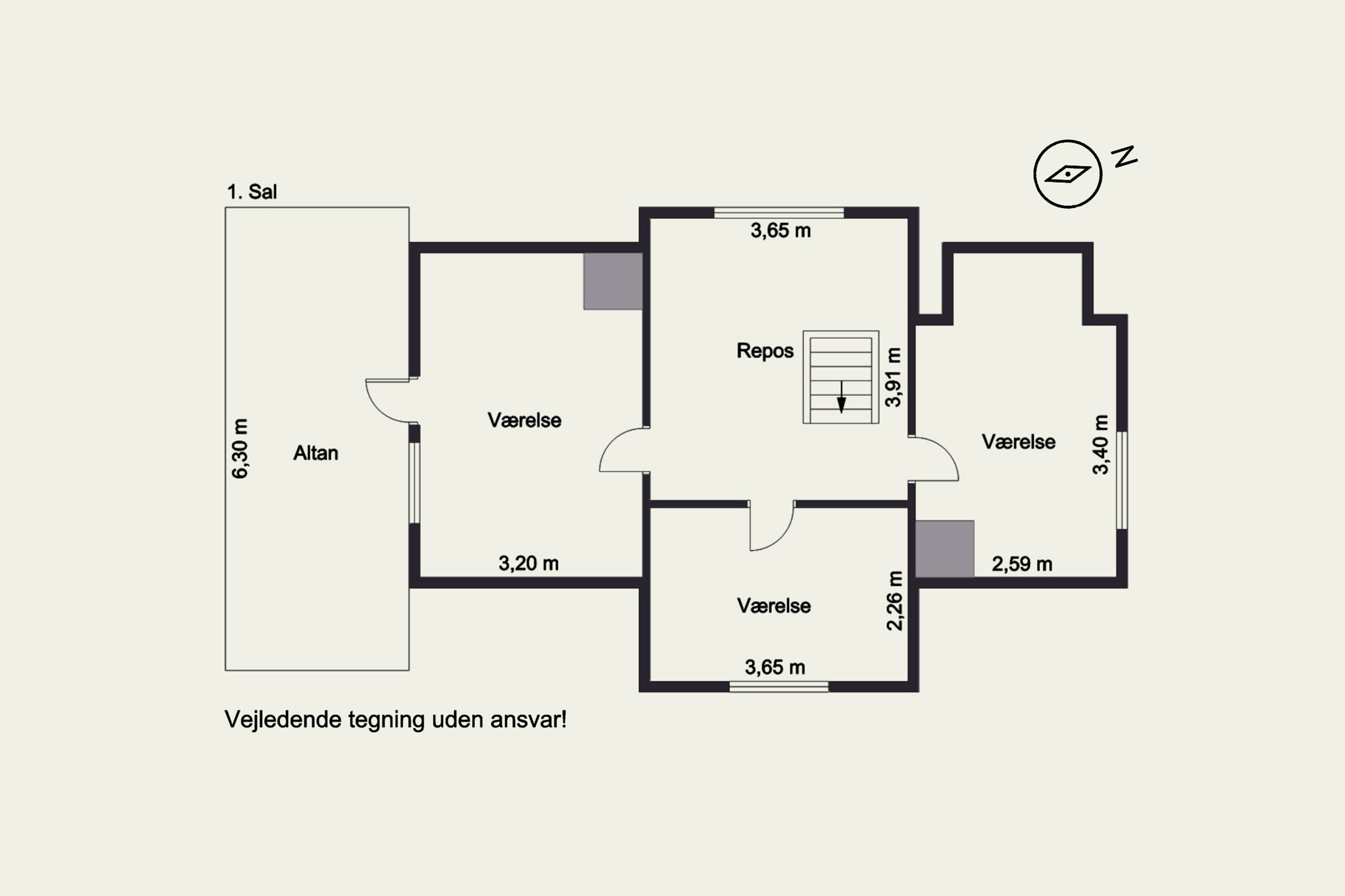 Plantegninger billede af Ødisvej 13, 6580 Vamdrup
