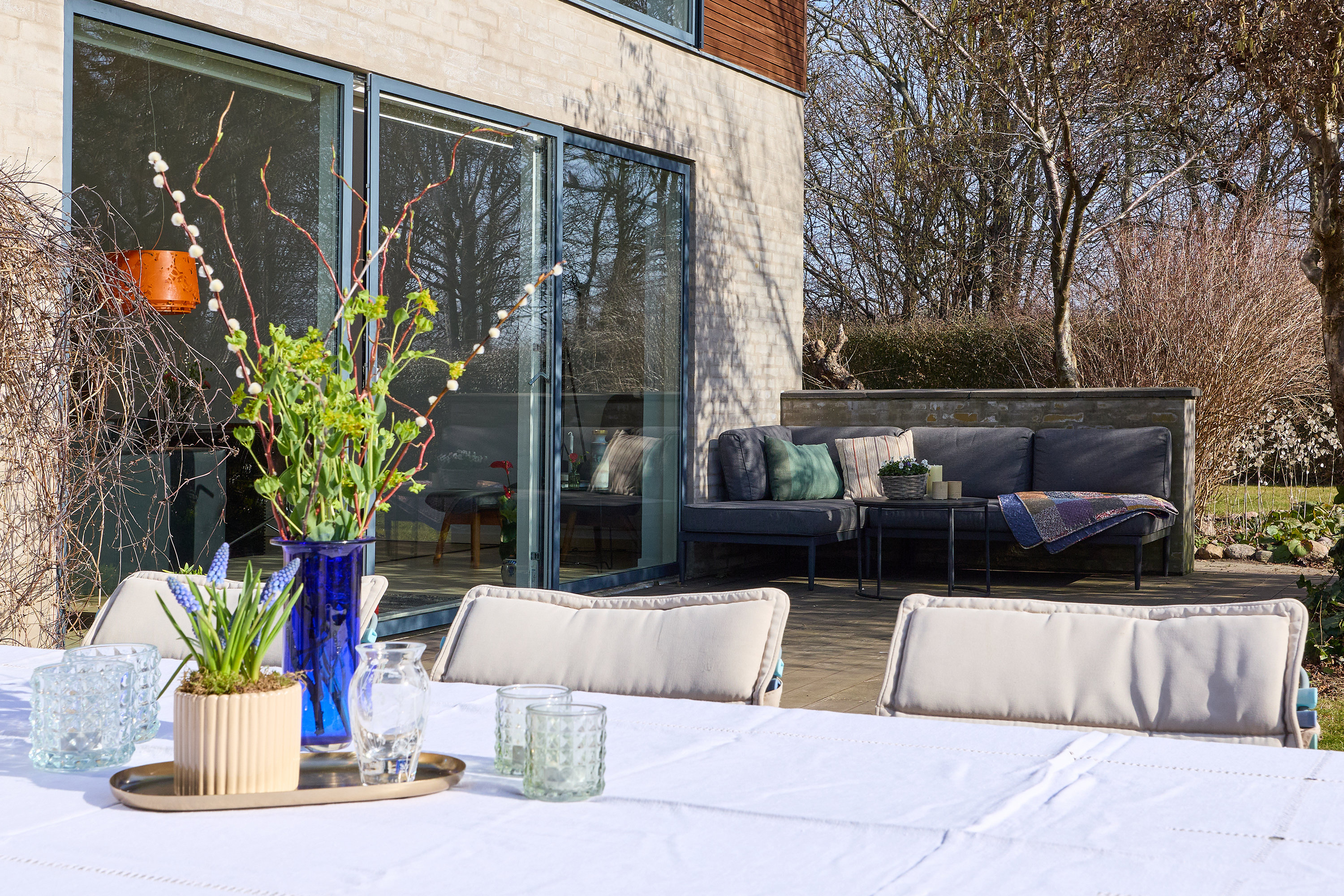 Fremhævet terrasse billede i fuldskærmstilstand. Billede af Tulipanvej 12, 3600 Frederikssund