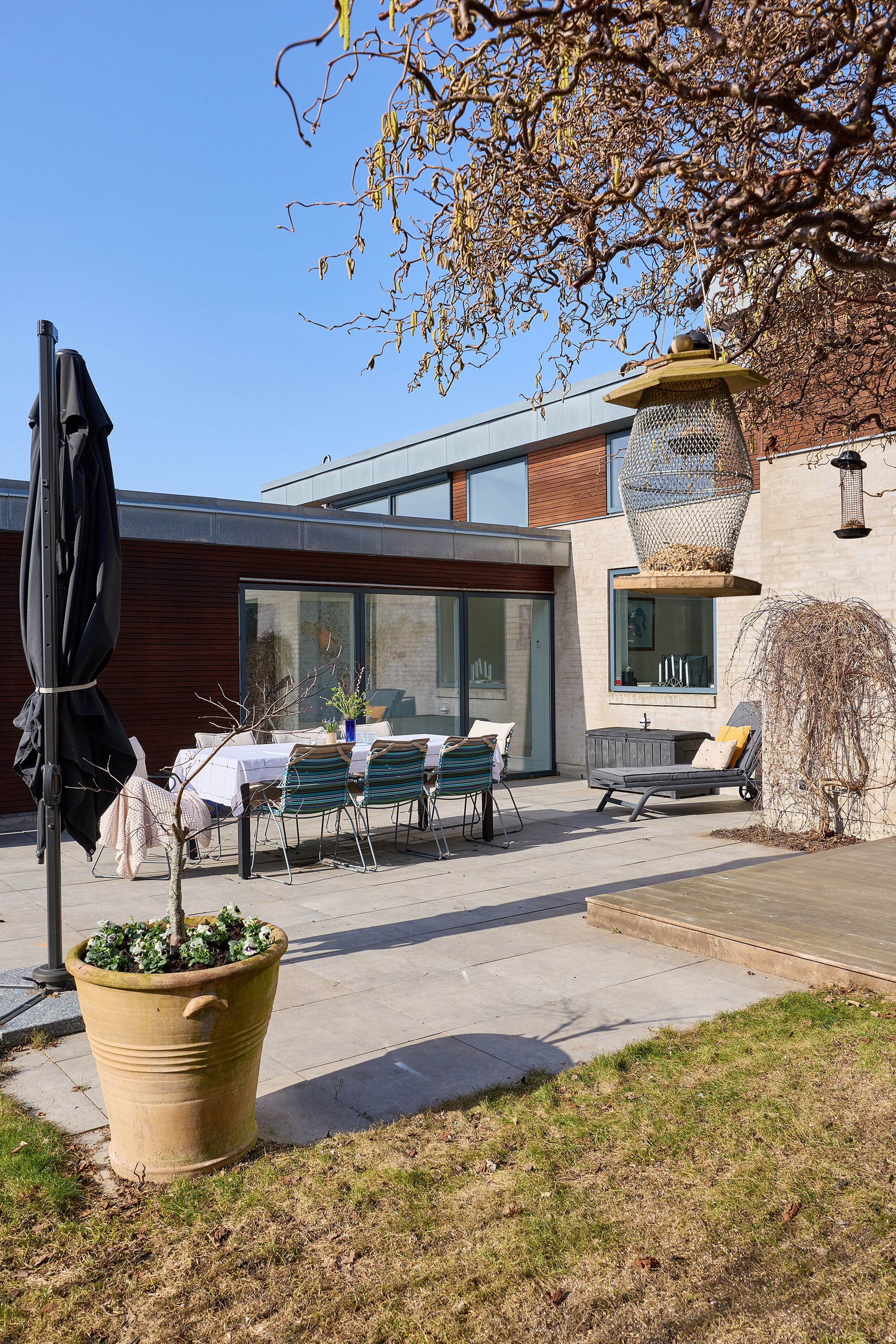 Fremhævet terrasse billede i fuldskærmstilstand. Billede af Tulipanvej 12, 3600 Frederikssund