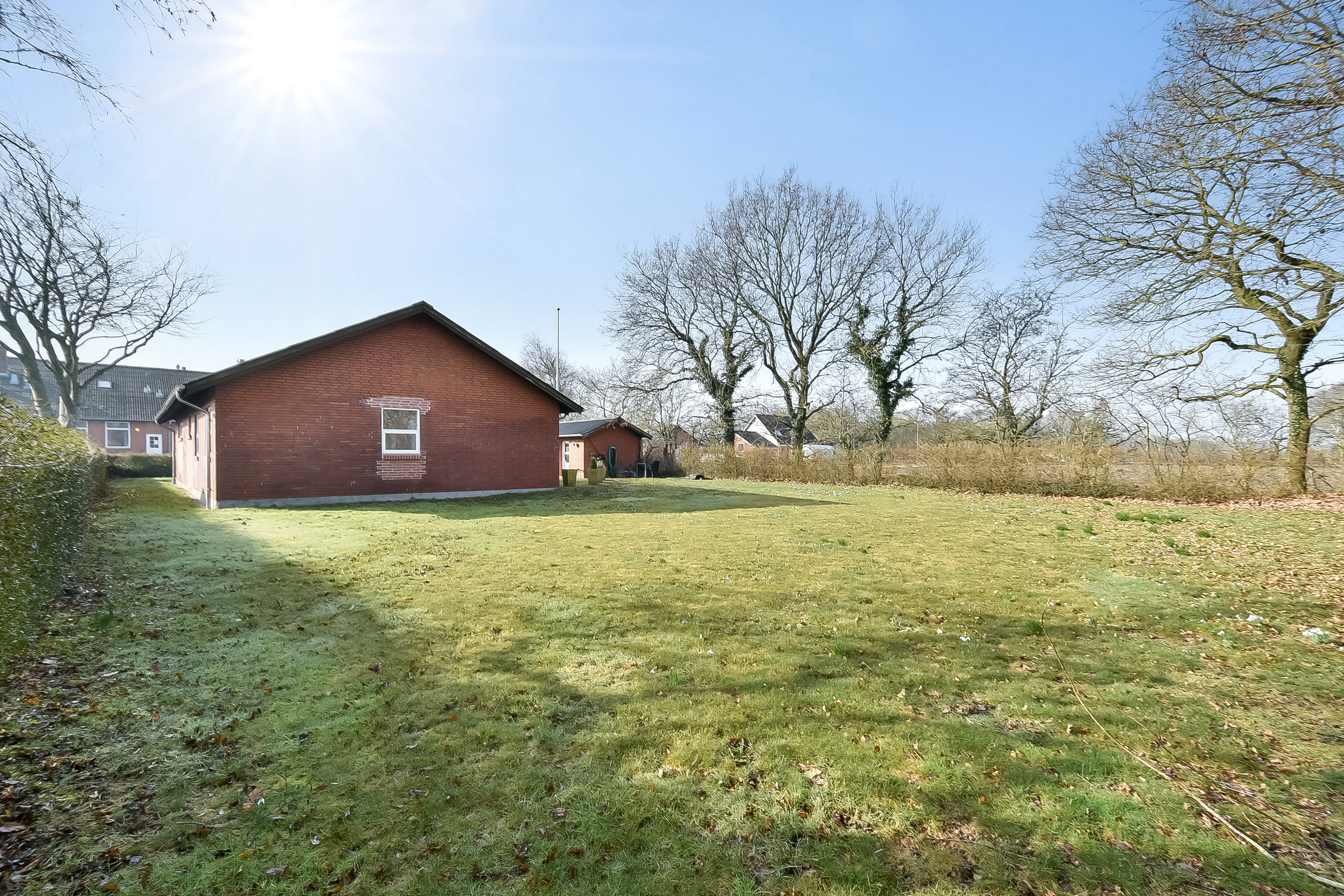 Fremhævet have billede i fuldskærmstilstand. Billede af Hodsagervej 40, Simmelkær, 7451 Sunds