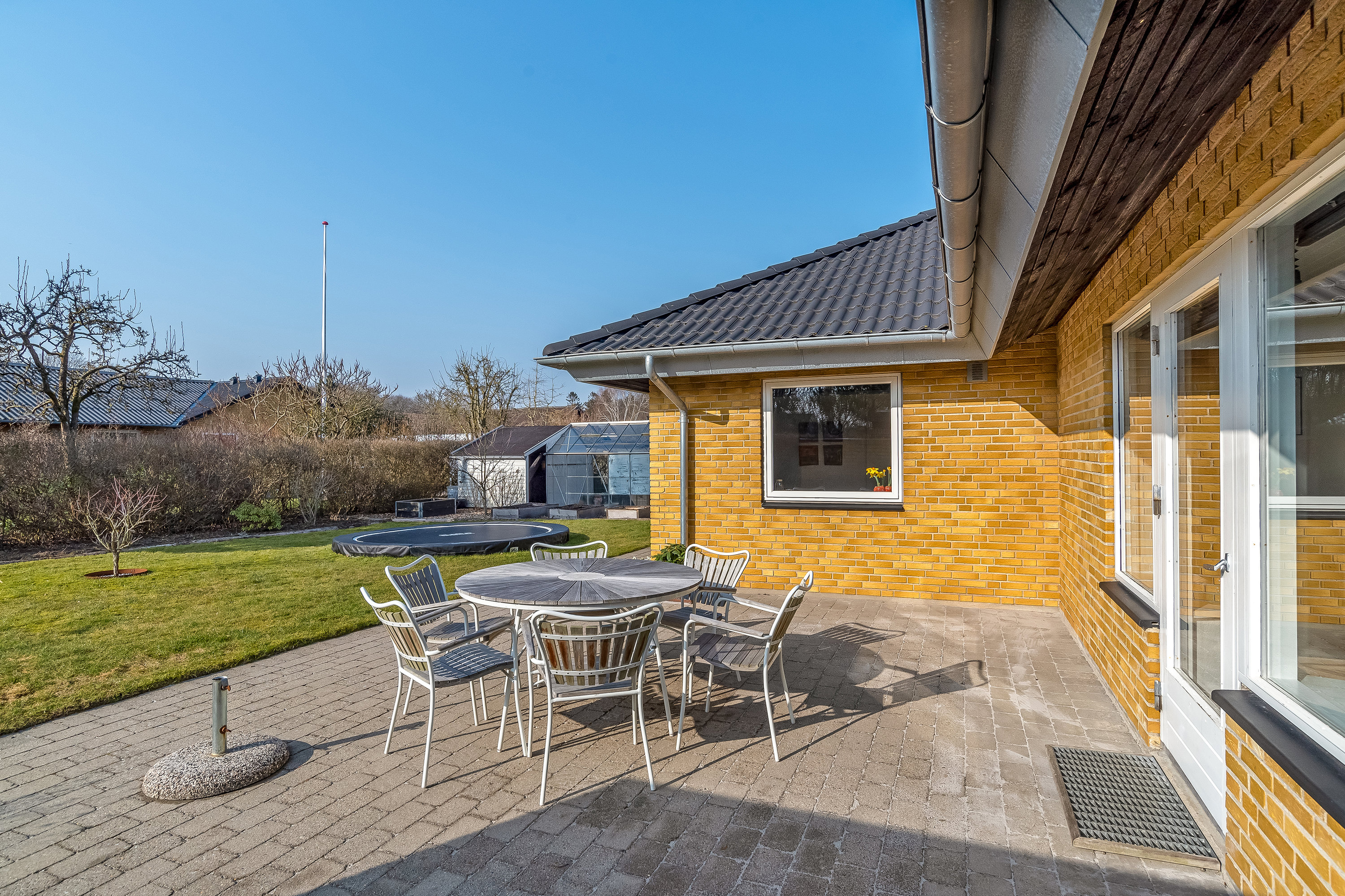 Fremhævet terrasse billede i fuldskærmstilstand. Billede af Parkvej 152, 7500 Holstebro