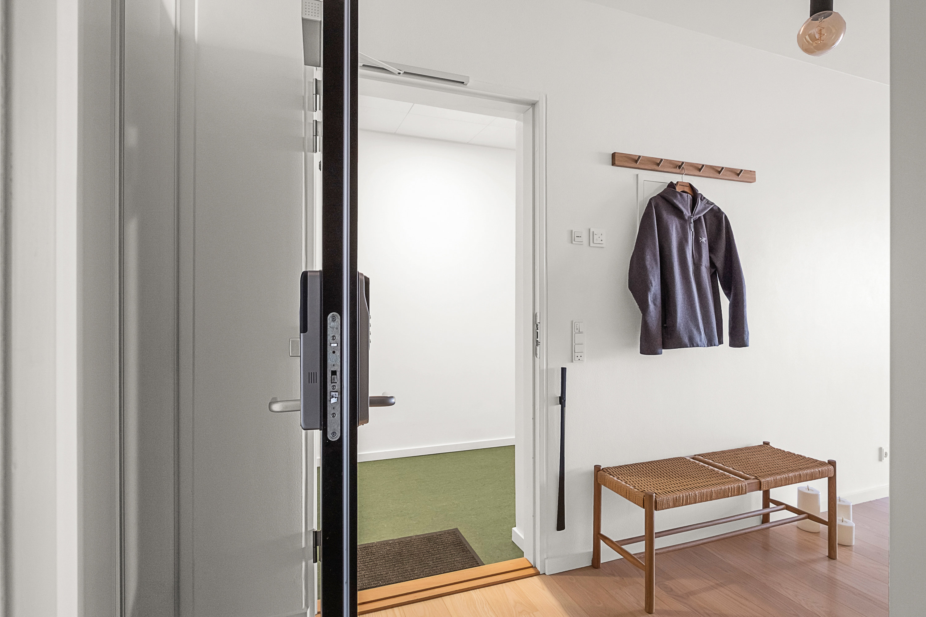 Fremhævet entré billede i fuldskærmstilstand. Billede af Ceres Allé 7, 14. 1., 8000 Aarhus C