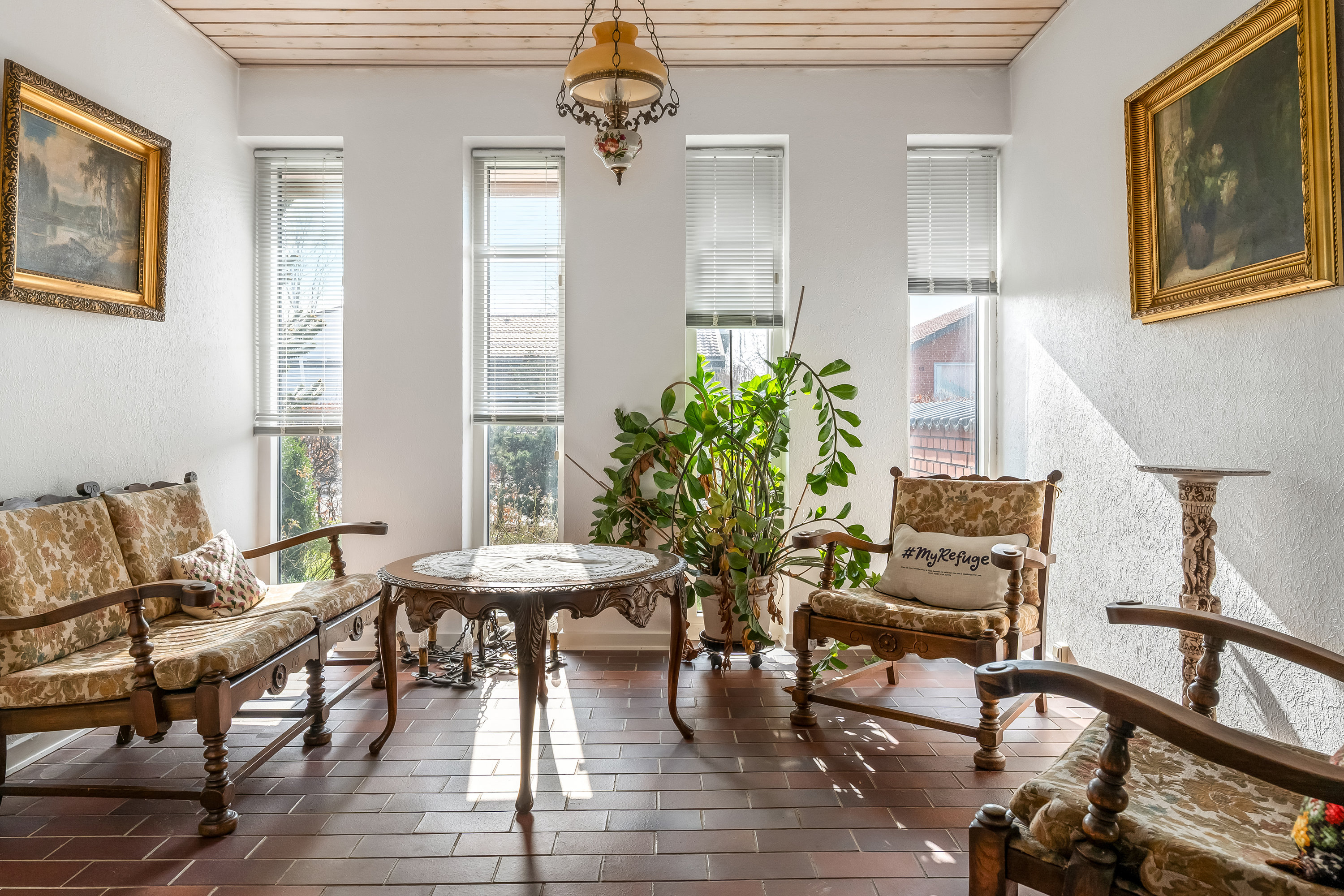 Fremhævet stue billede i fuldskærmstilstand. Billede af Weysesvej 12, 7400 Herning