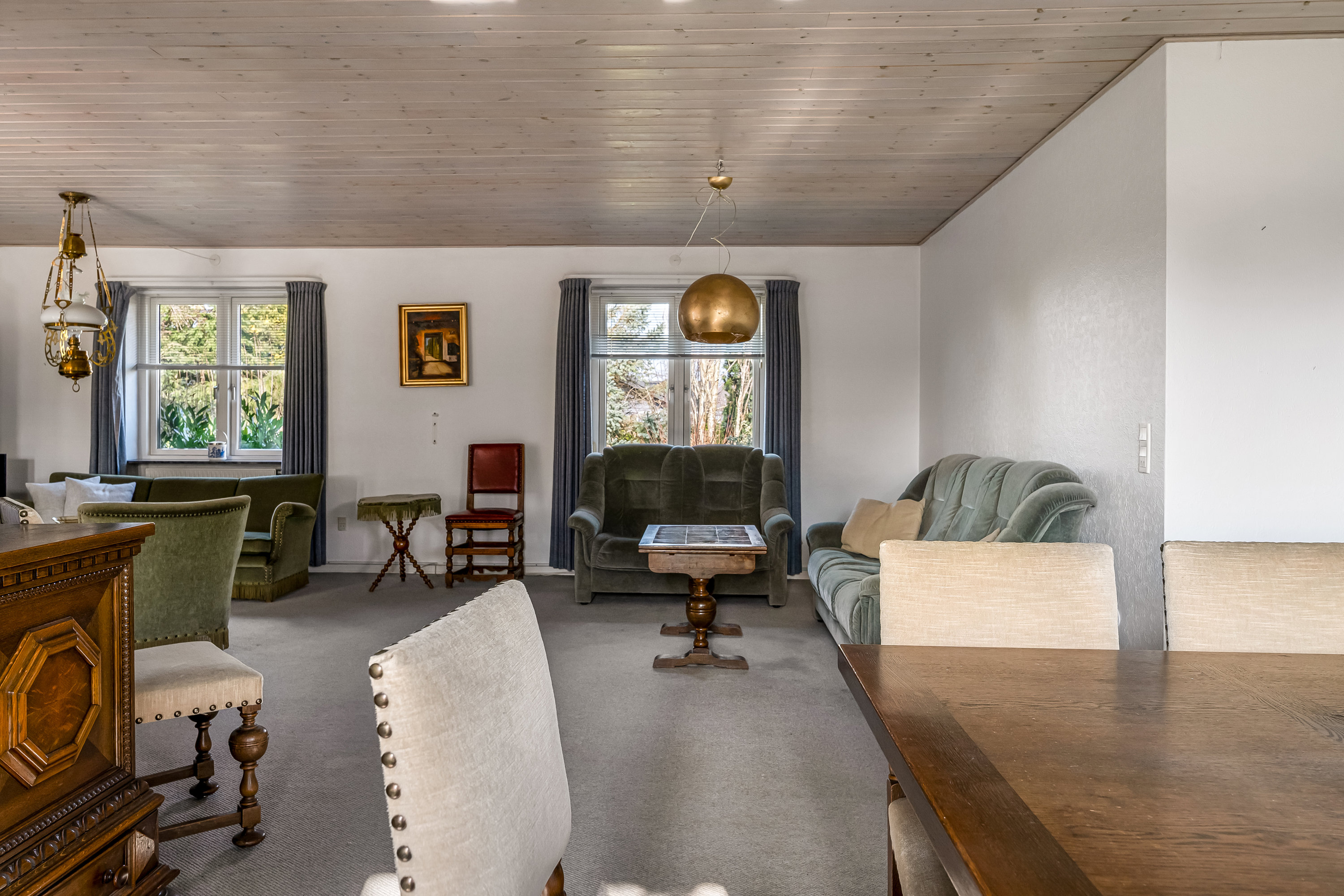 Fremhævet stue billede i fuldskærmstilstand. Billede af Weysesvej 12, 7400 Herning