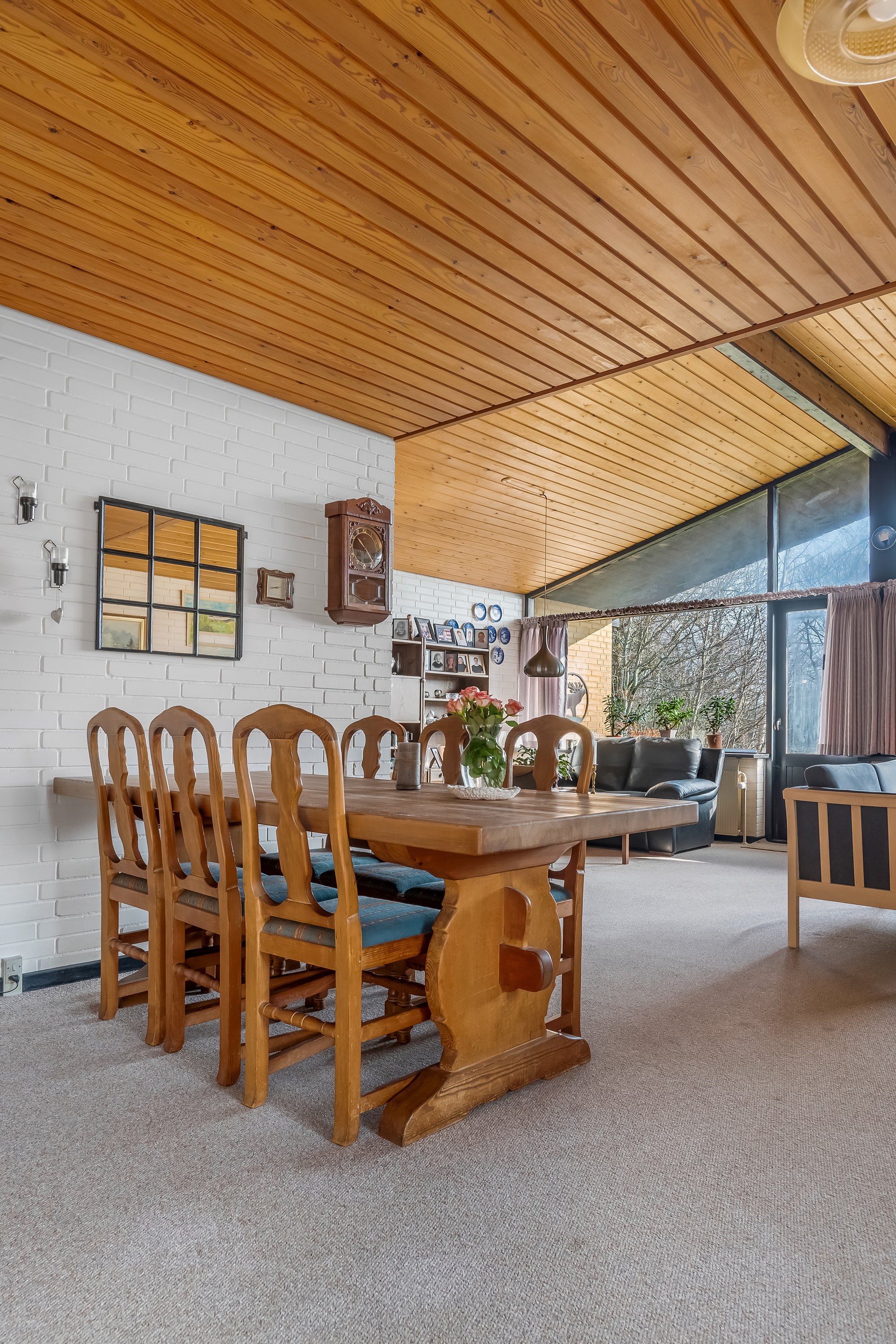 Fremhævet stue billede i fuldskærmstilstand. Billede af Vognstrupvej 7, 7550 Sørvad