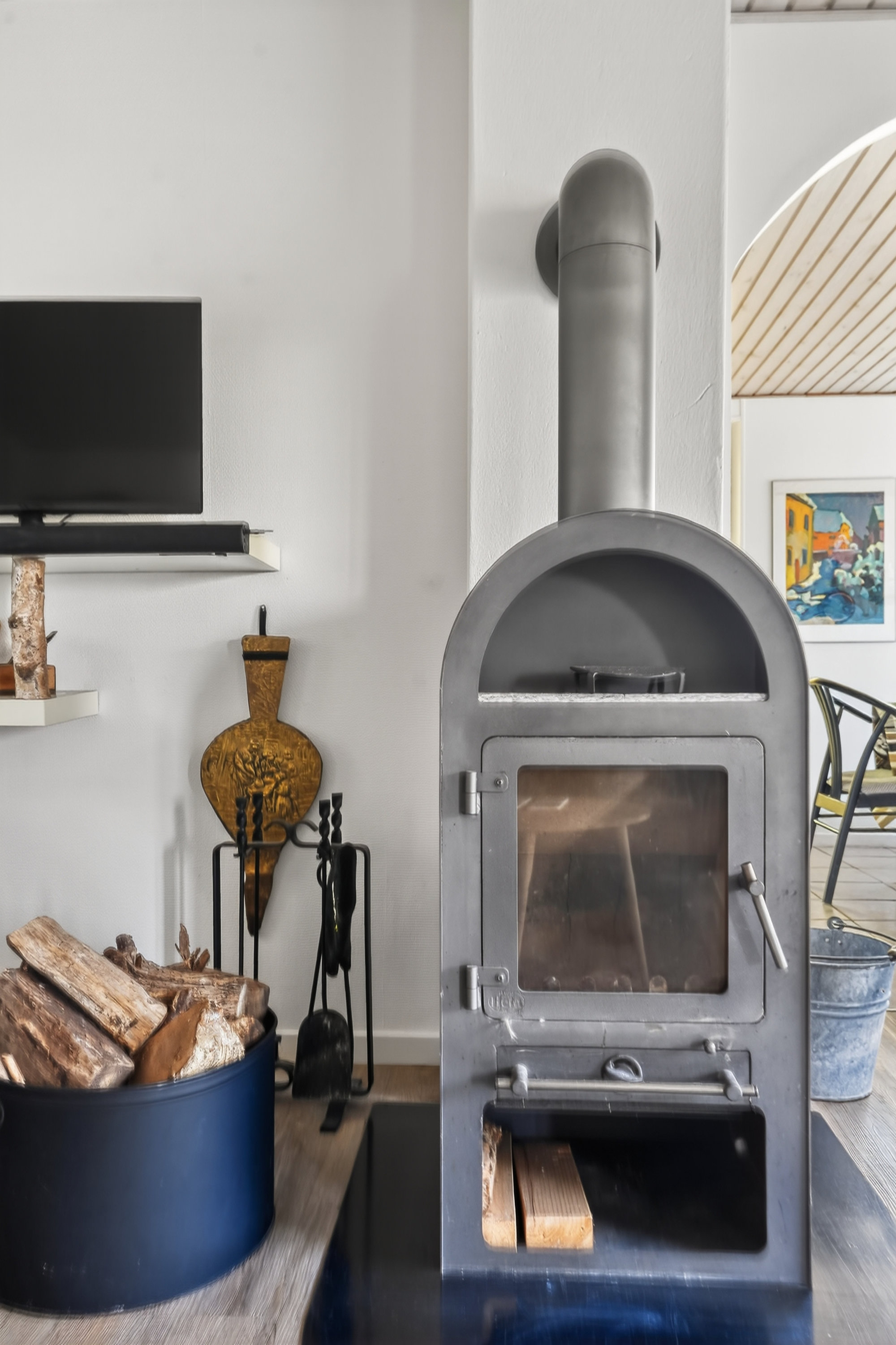 Fremhævet stue billede i fuldskærmstilstand. Billede af Hertasvej 15, Nyrup, 4500 Nykøbing Sj