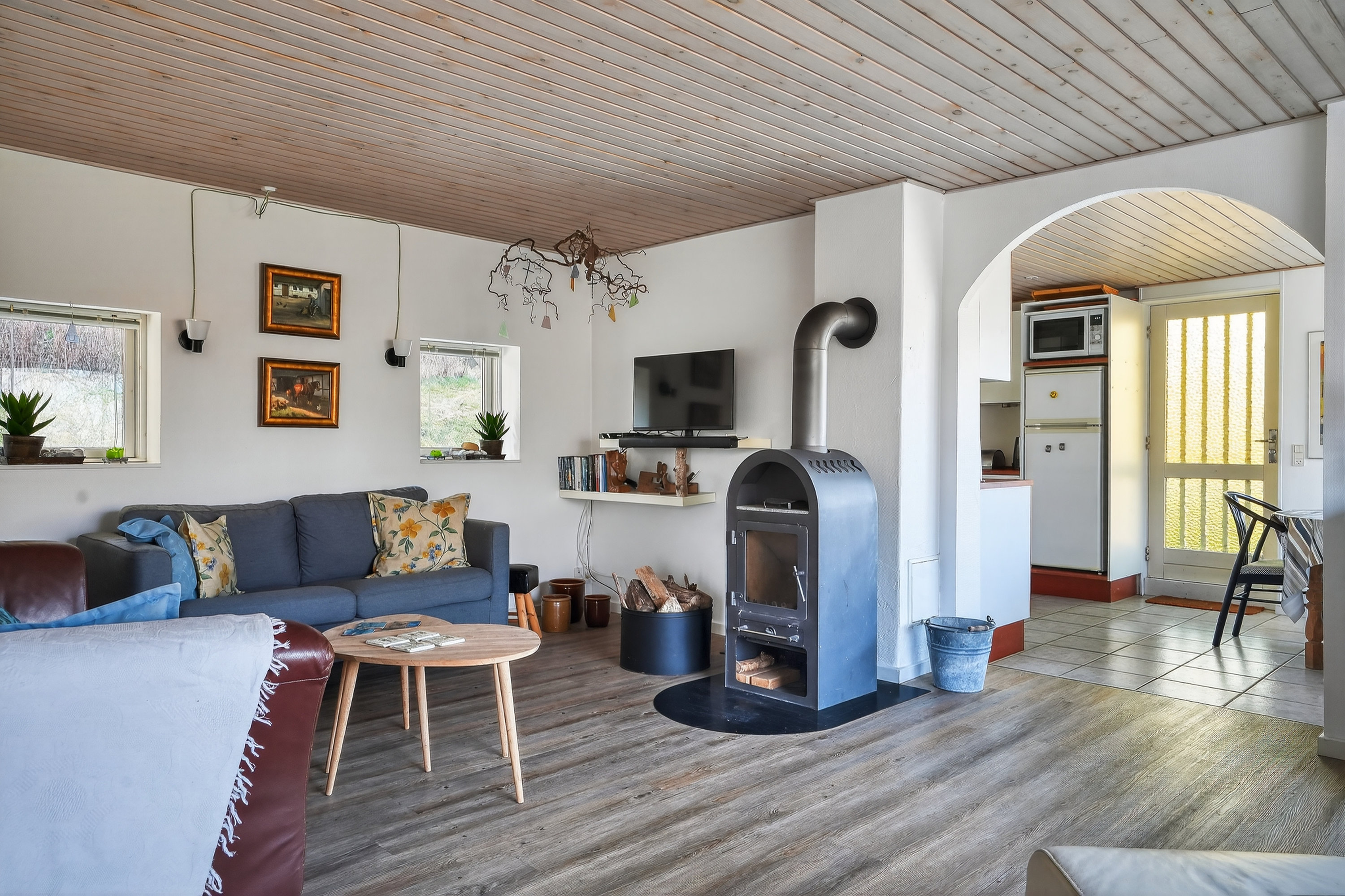 Fremhævet stue billede i fuldskærmstilstand. Billede af Hertasvej 15, Nyrup, 4500 Nykøbing Sj