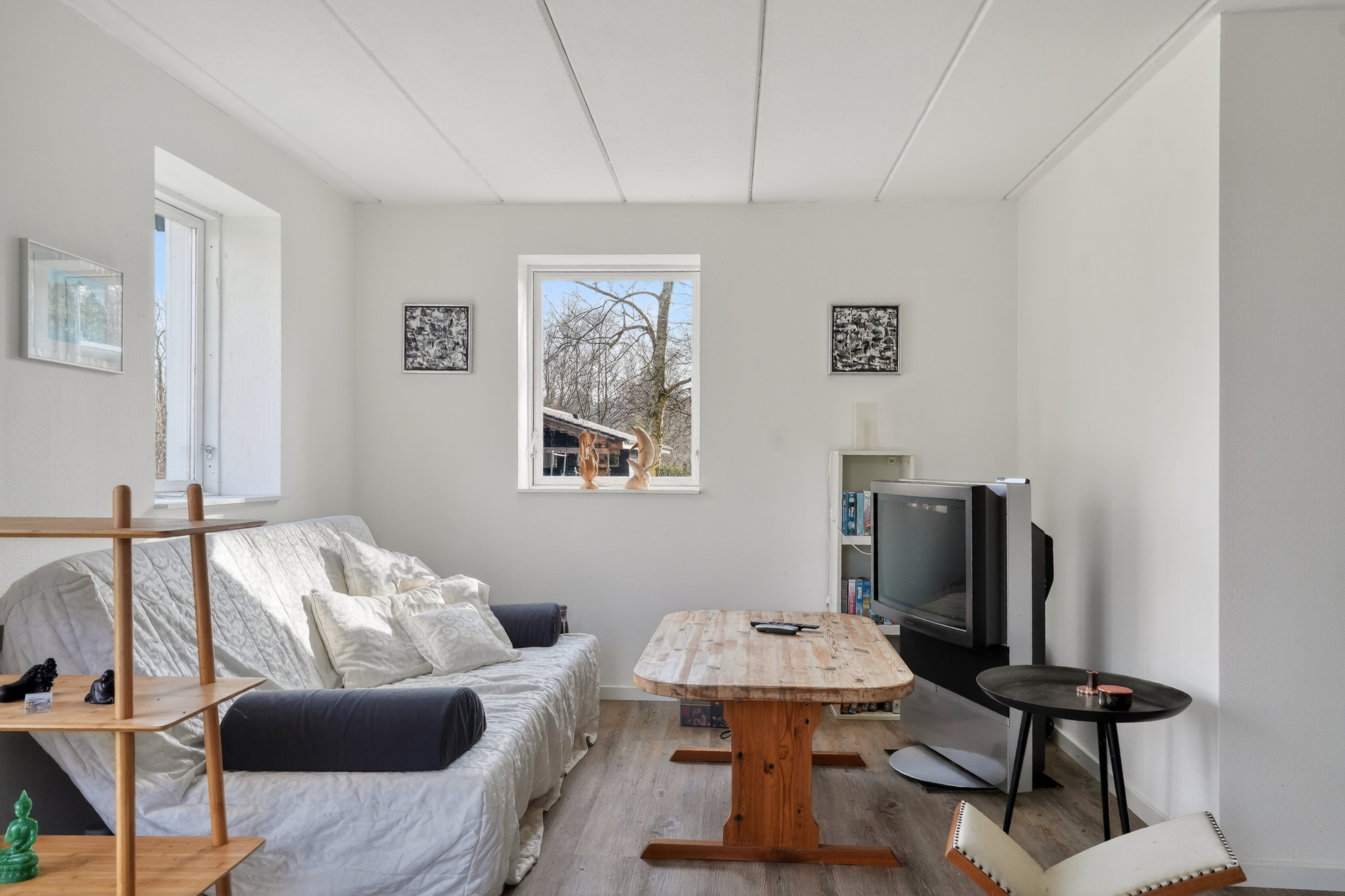 Fremhævet stue billede i fuldskærmstilstand. Billede af Hertasvej 15, Nyrup, 4500 Nykøbing Sj