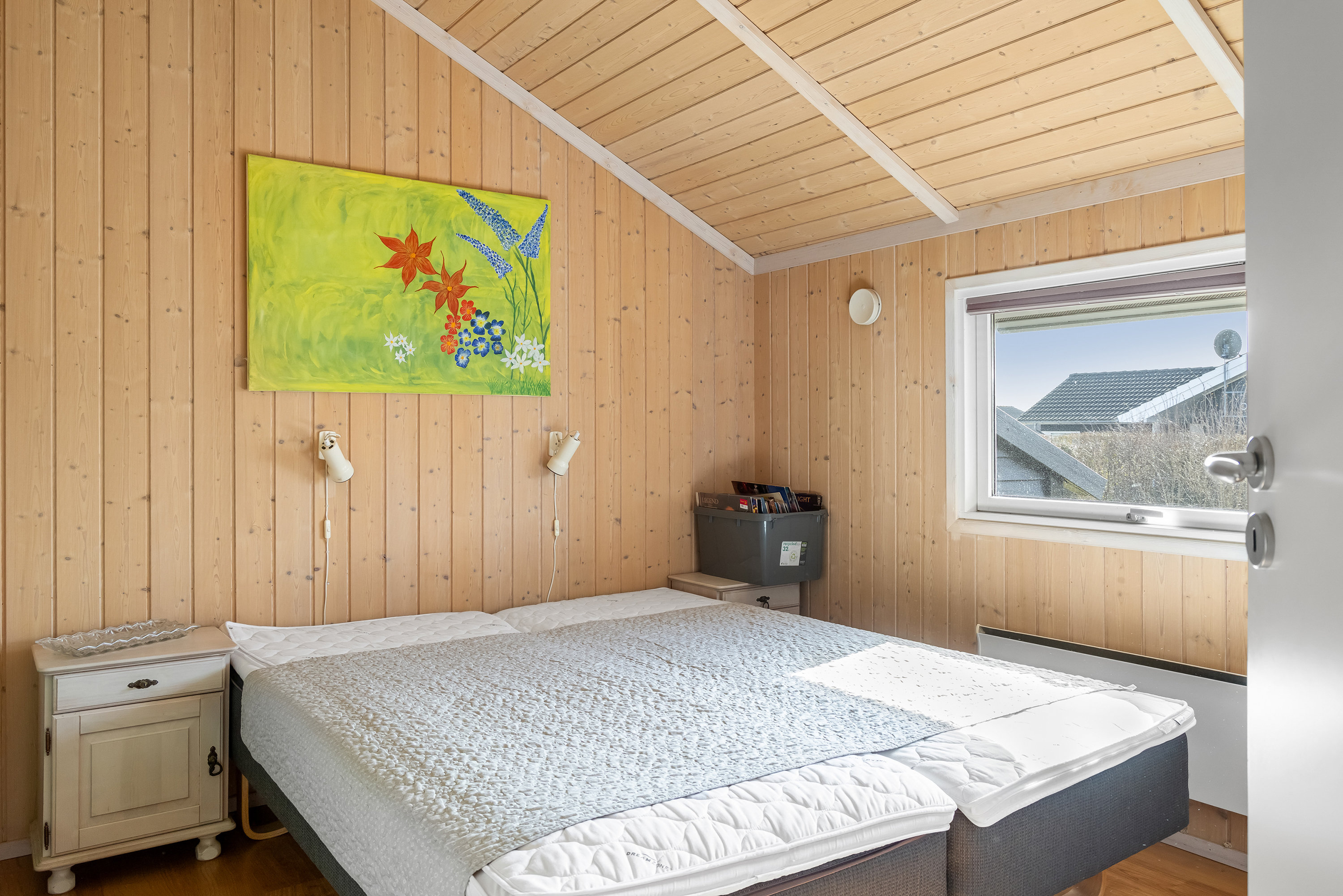 Fremhævet soveværelse billede i fuldskærmstilstand. Billede af Strandlinien 10, Gerlev Strandpark, 3630 Jægerspris