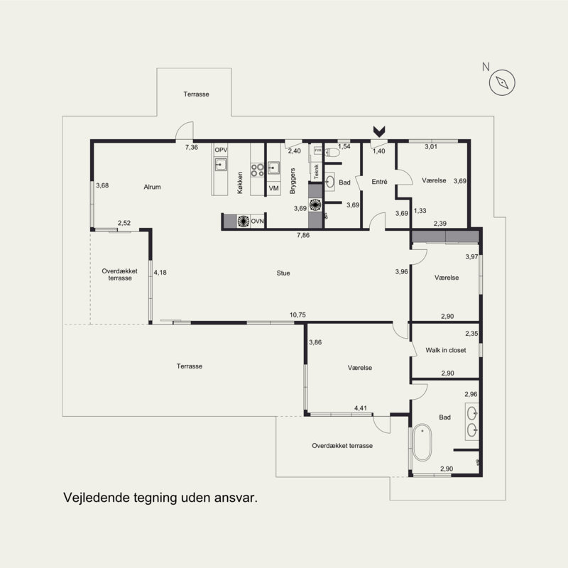 Plantegninger billede af Skrænten 2, Korsør Syd, 4220 Korsør