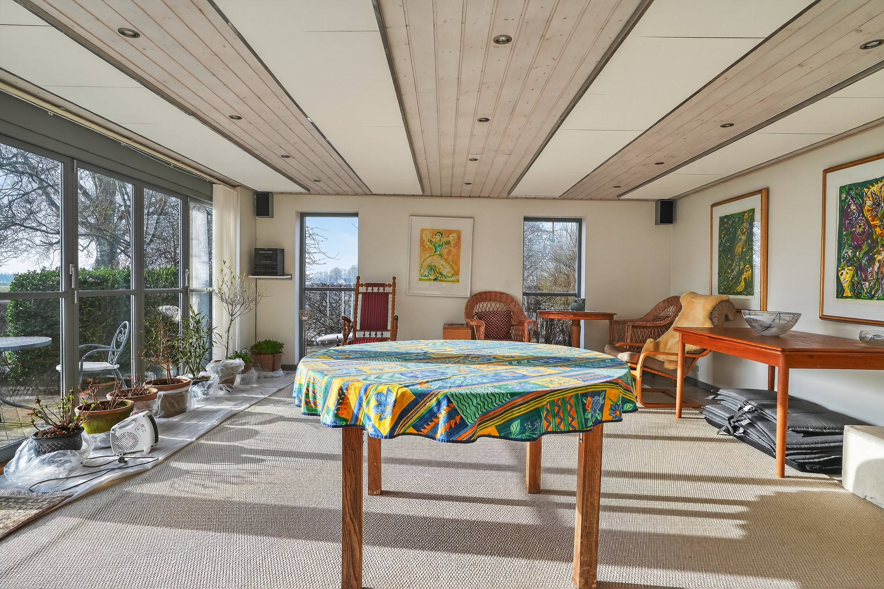 Fremhævet gildesal billede i fuldskærmstilstand. Billede af Naurbjergvej 19, Kr Skensved, 4622 Havdrup