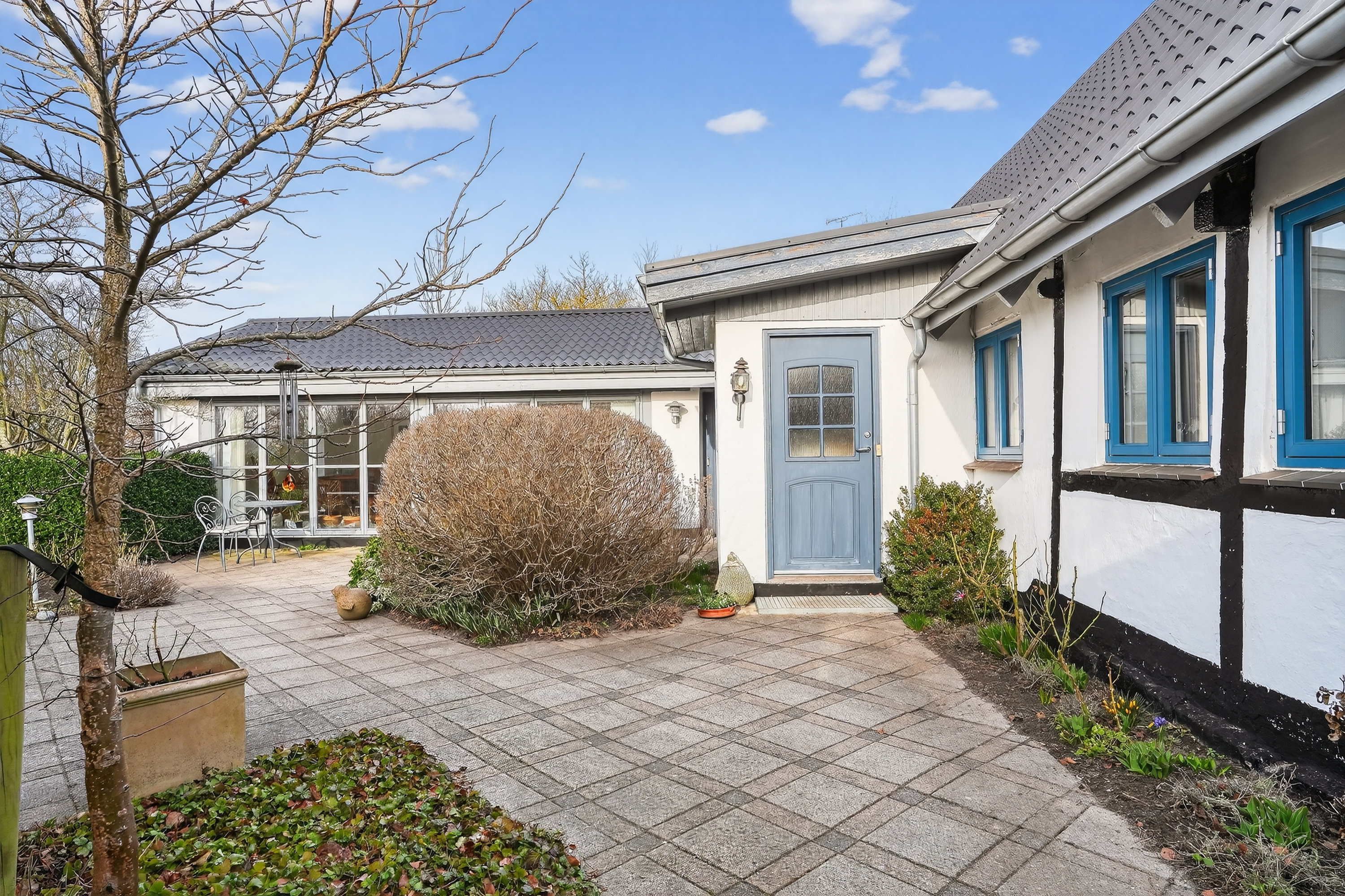 Fremhævet terrasse billede i fuldskærmstilstand. Billede af Naurbjergvej 19, Kr Skensved, 4622 Havdrup