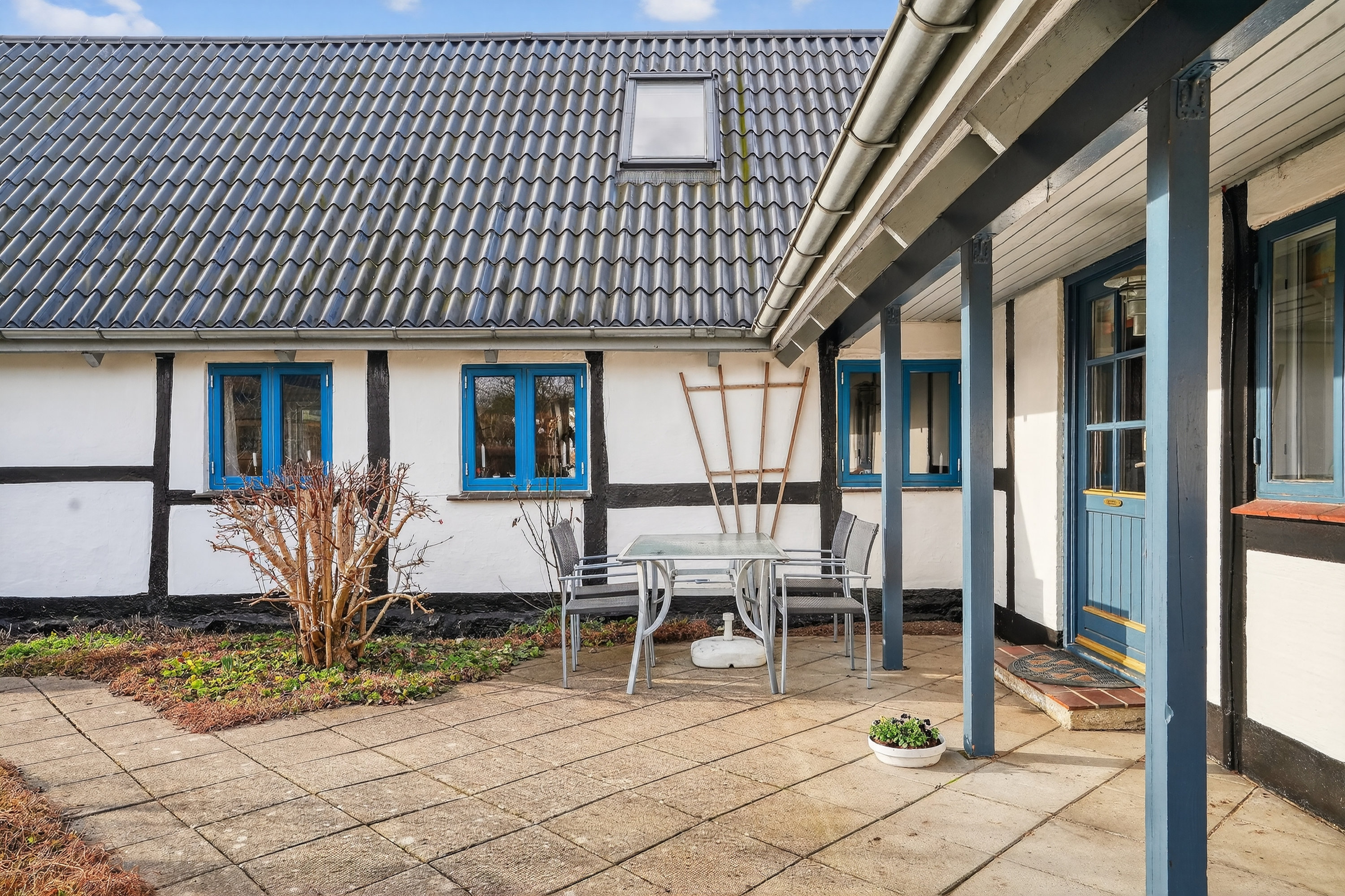 Fremhævet terrasse billede i fuldskærmstilstand. Billede af Naurbjergvej 19, Kr Skensved, 4622 Havdrup