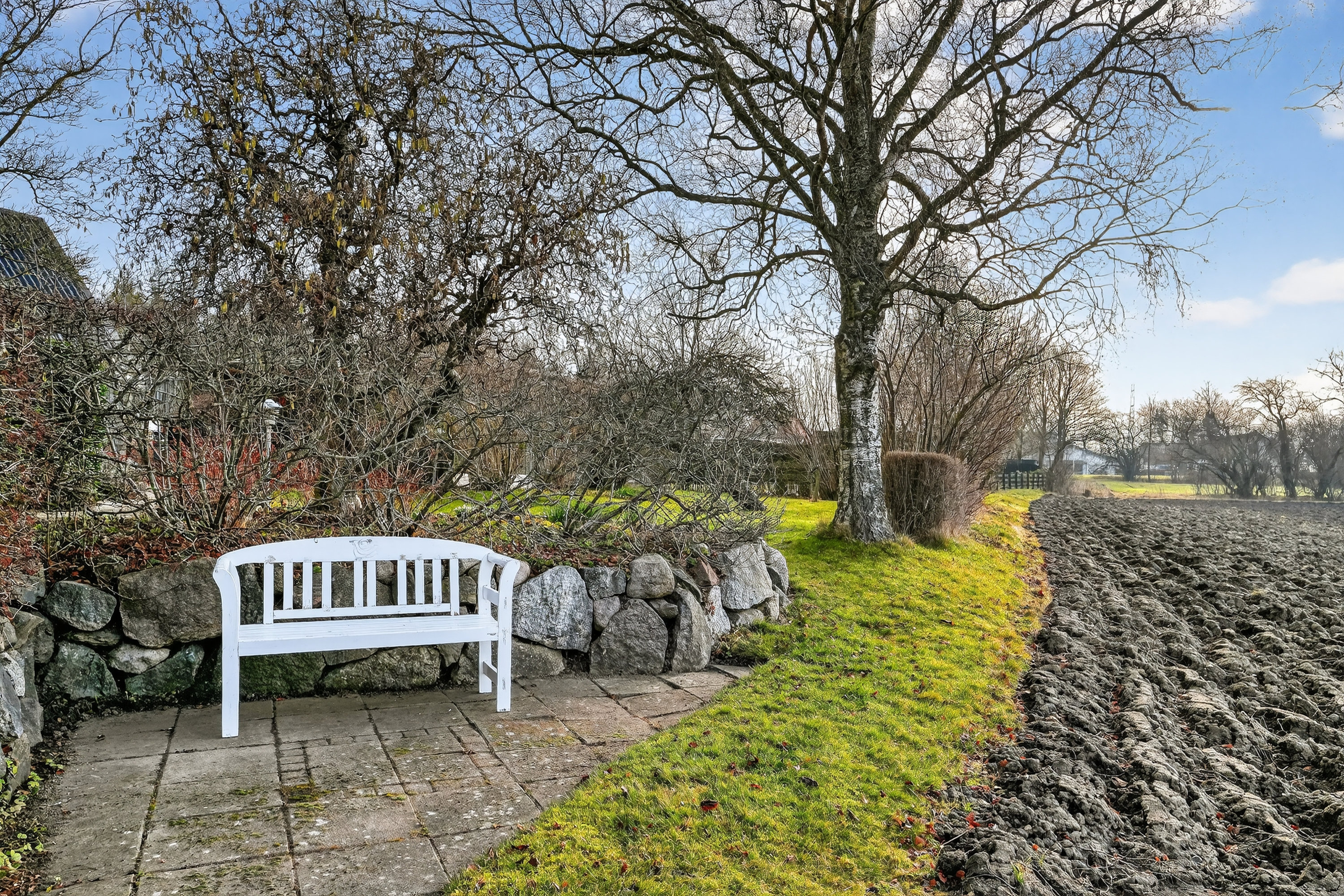 Fremhævet terrasse billede i fuldskærmstilstand. Billede af Naurbjergvej 19, Kr Skensved, 4622 Havdrup
