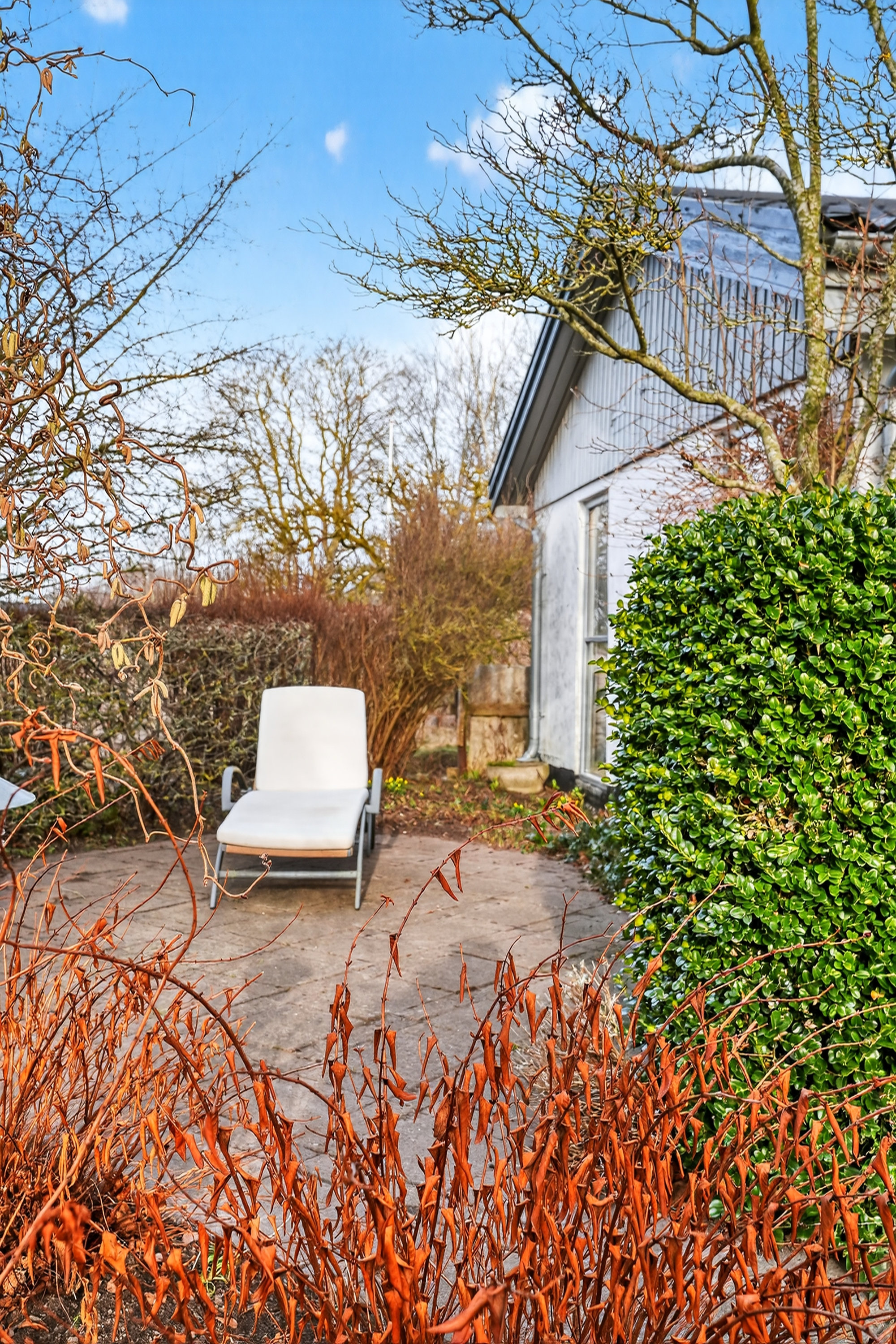 Fremhævet terrasse billede i fuldskærmstilstand. Billede af Naurbjergvej 19, Kr Skensved, 4622 Havdrup