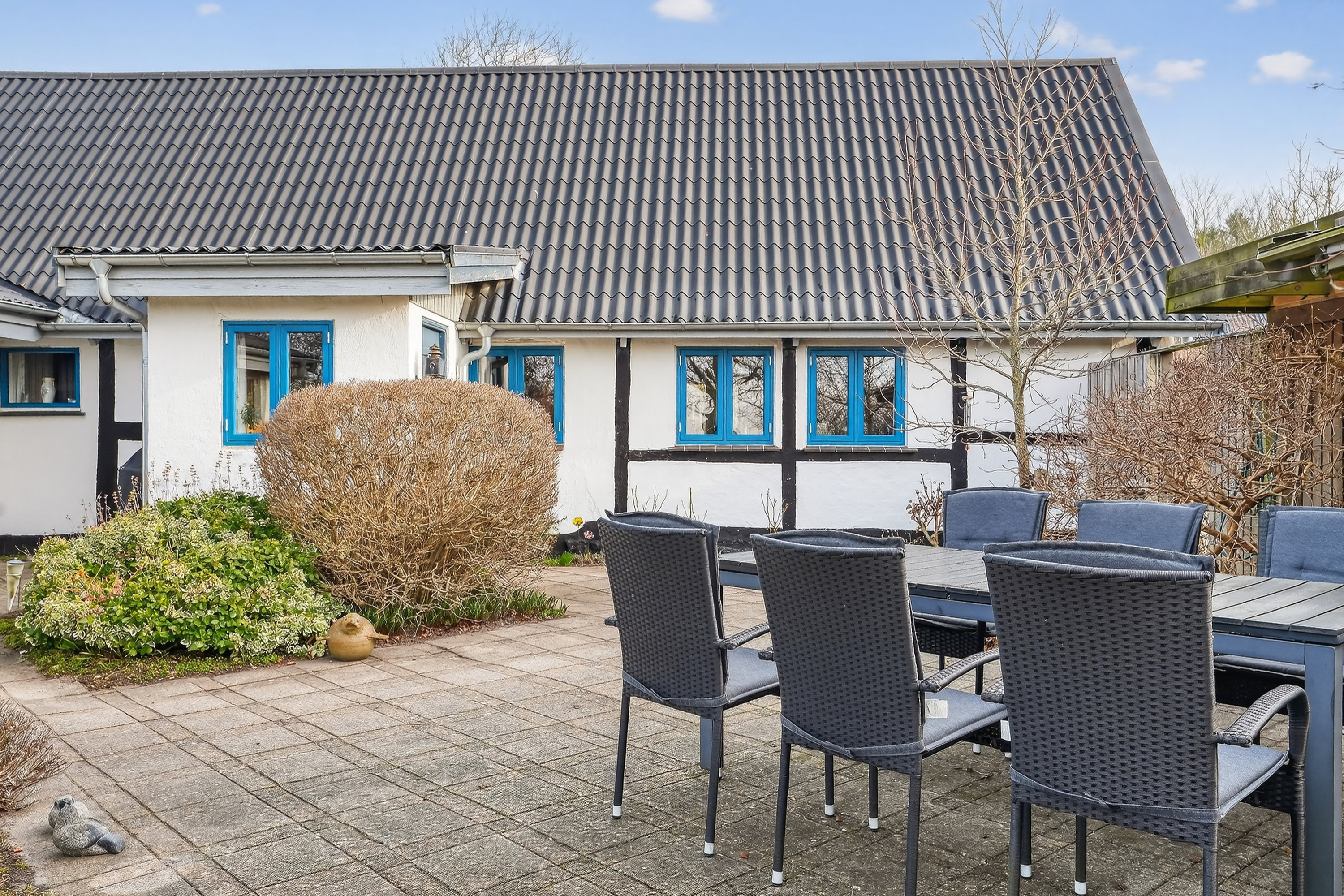 Fremhævet terrasse billede i fuldskærmstilstand. Billede af Naurbjergvej 19, Kr Skensved, 4622 Havdrup