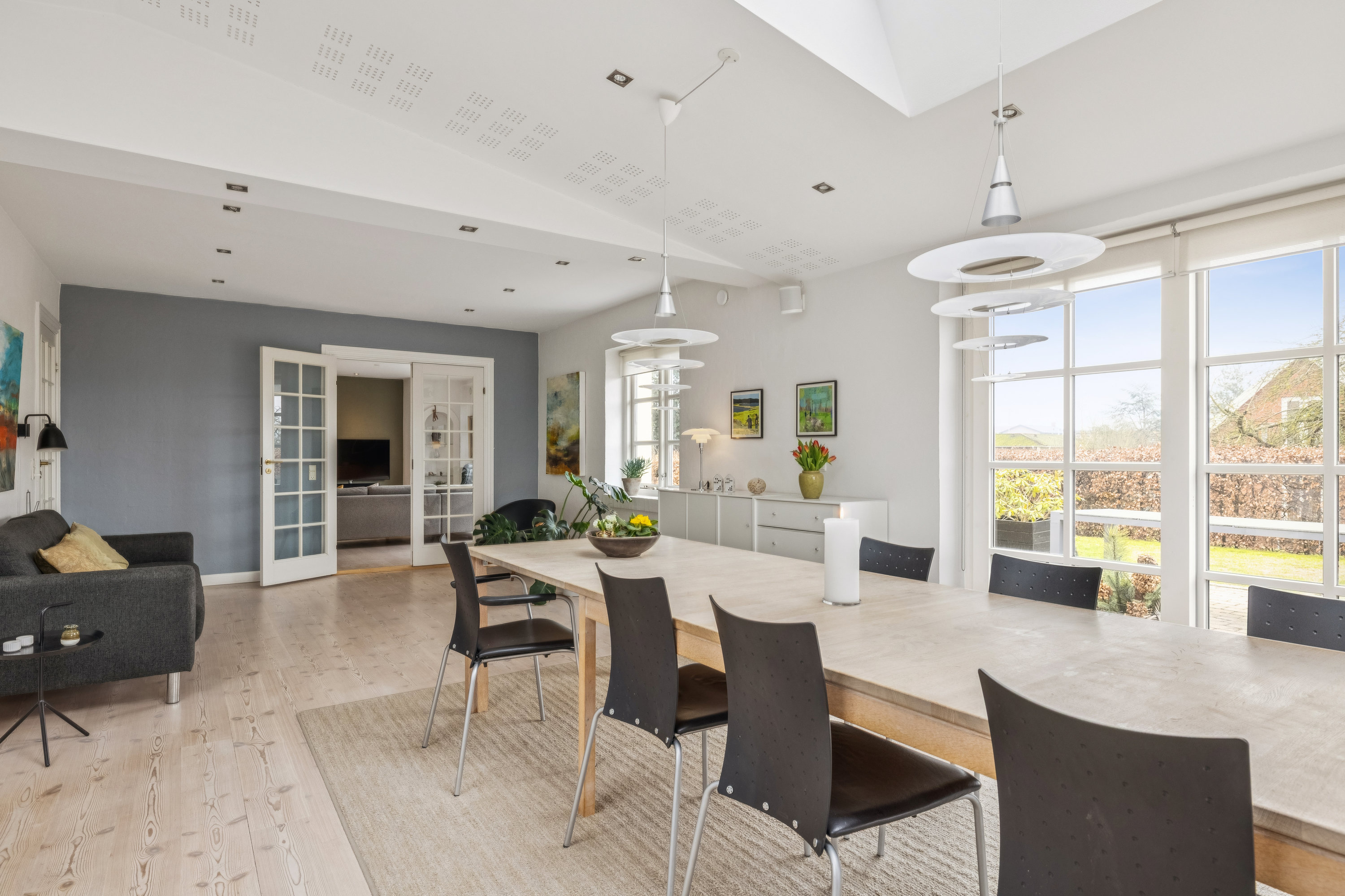 Fremhævet stue billede i fuldskærmstilstand. Billede af Vibevej 8, 8410 Rønde