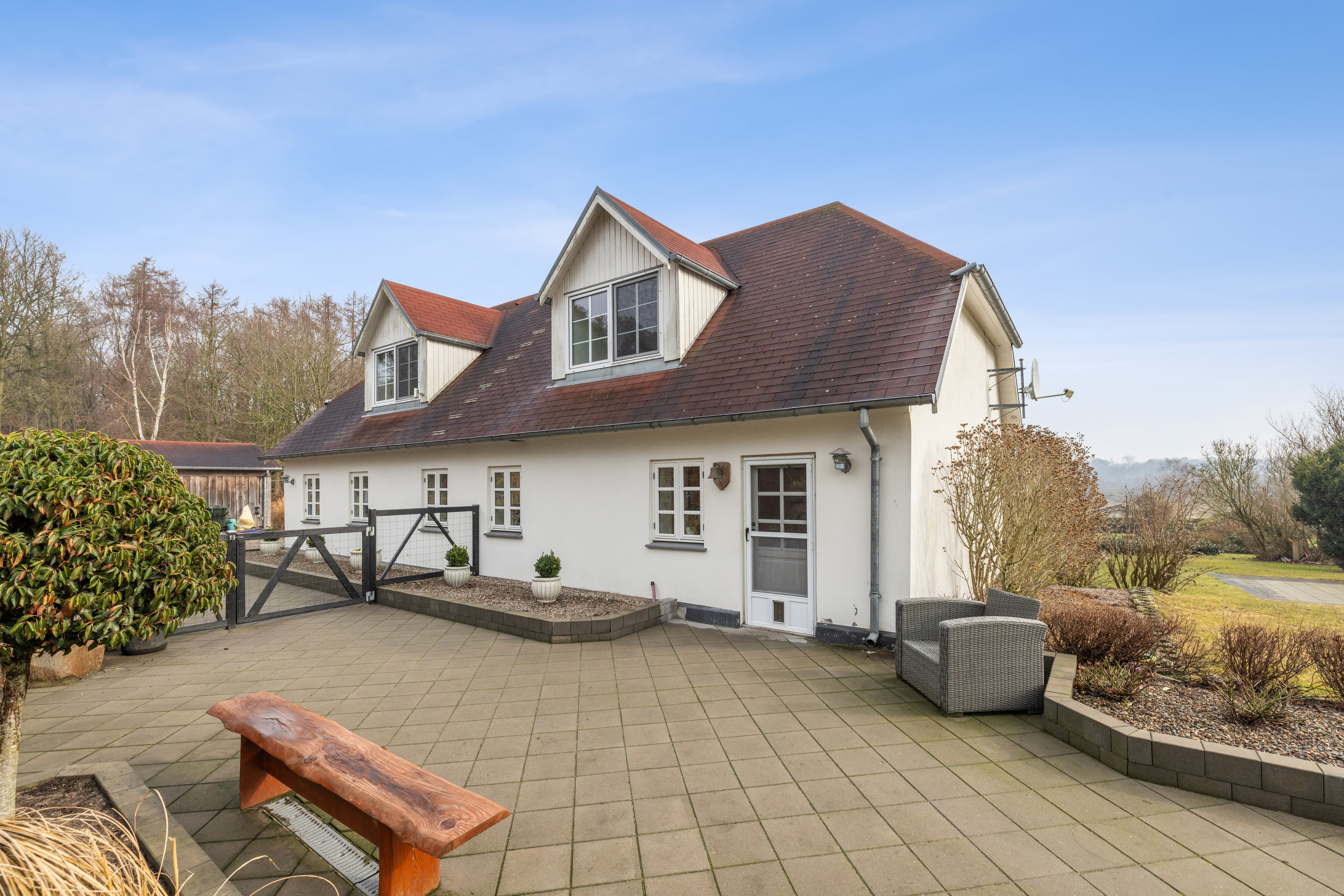 Fremhævet andet billede i fuldskærmstilstand. Billede af Birkedalvej 24, Skindbjerg, 8500 Grenaa