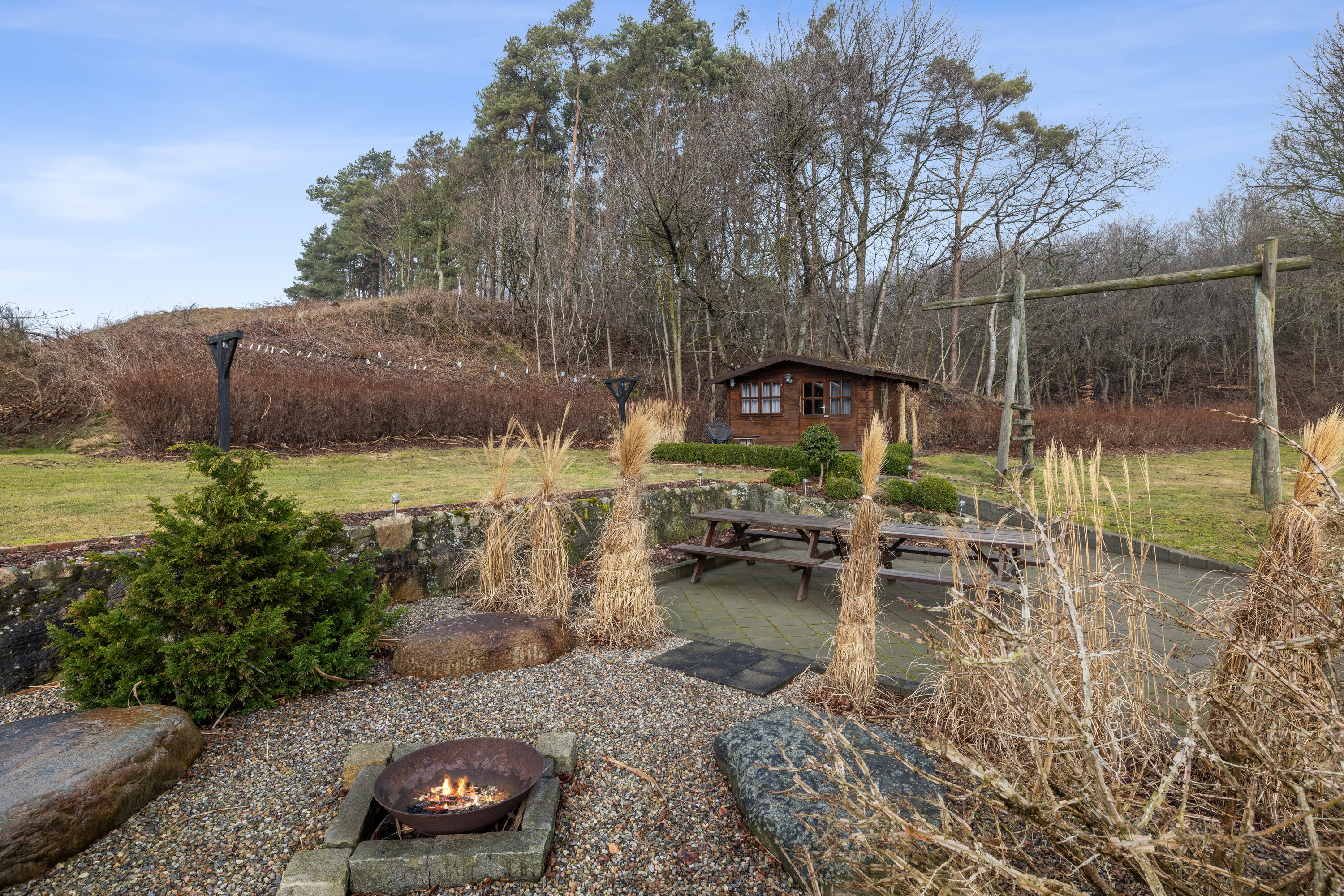 Fremhævet omgivelser billede i fuldskærmstilstand. Billede af Birkedalvej 24, Skindbjerg, 8500 Grenaa