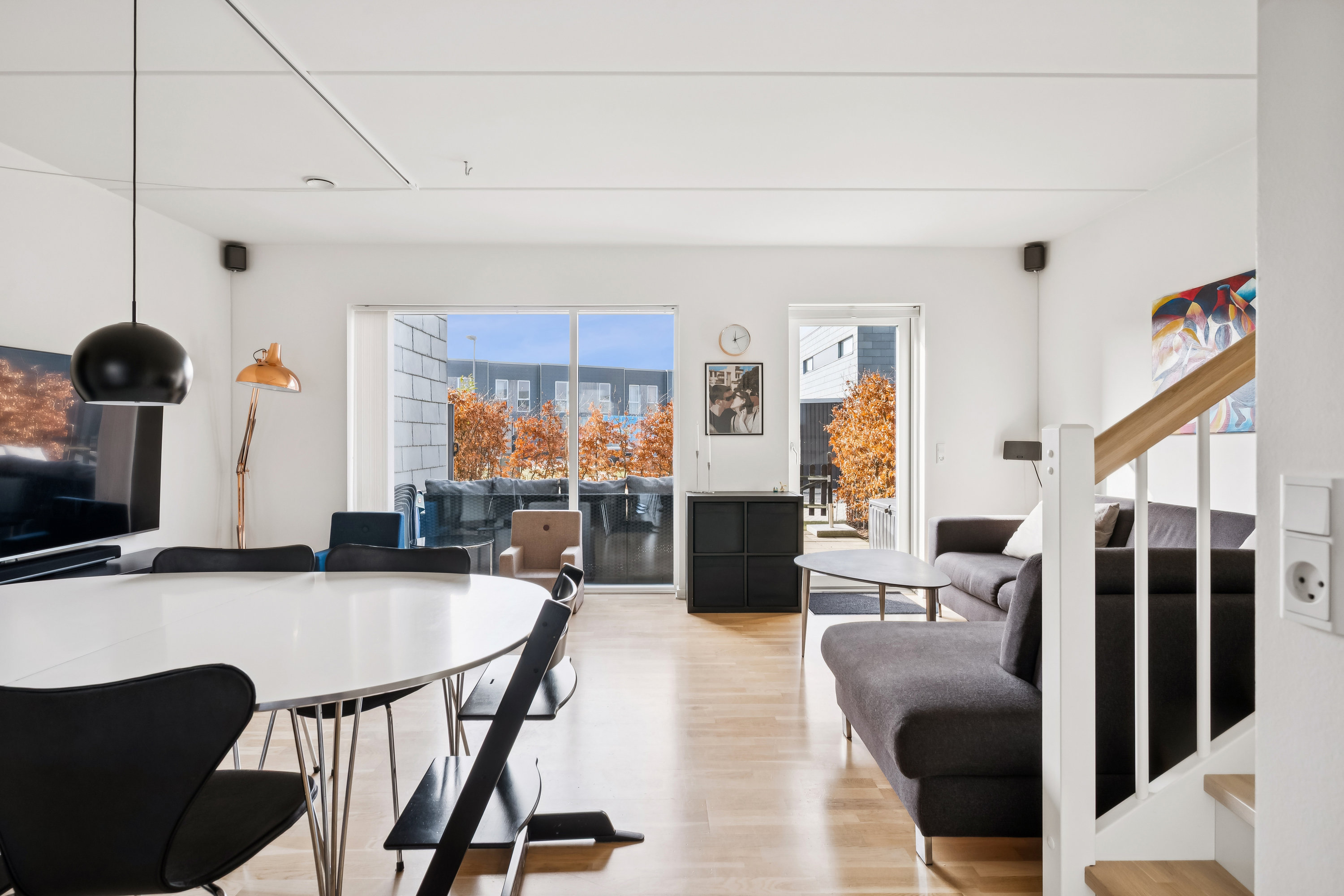 Fremhævet stue billede i fuldskærmstilstand. Billede af Egå Engvej 54, 8250 Egå