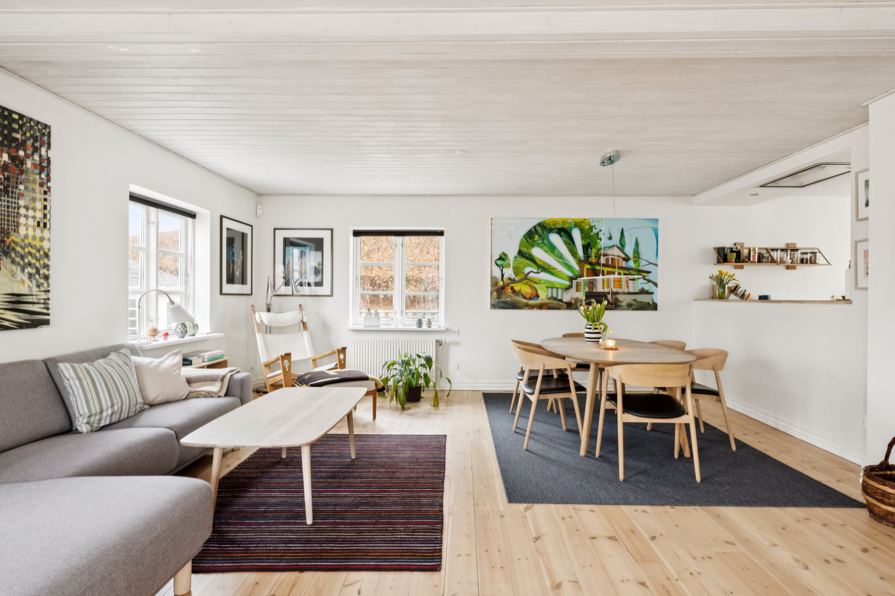 Fremhævet stue billede i fuldskærmstilstand. Billede af Dalvej 4, 8800 Viborg