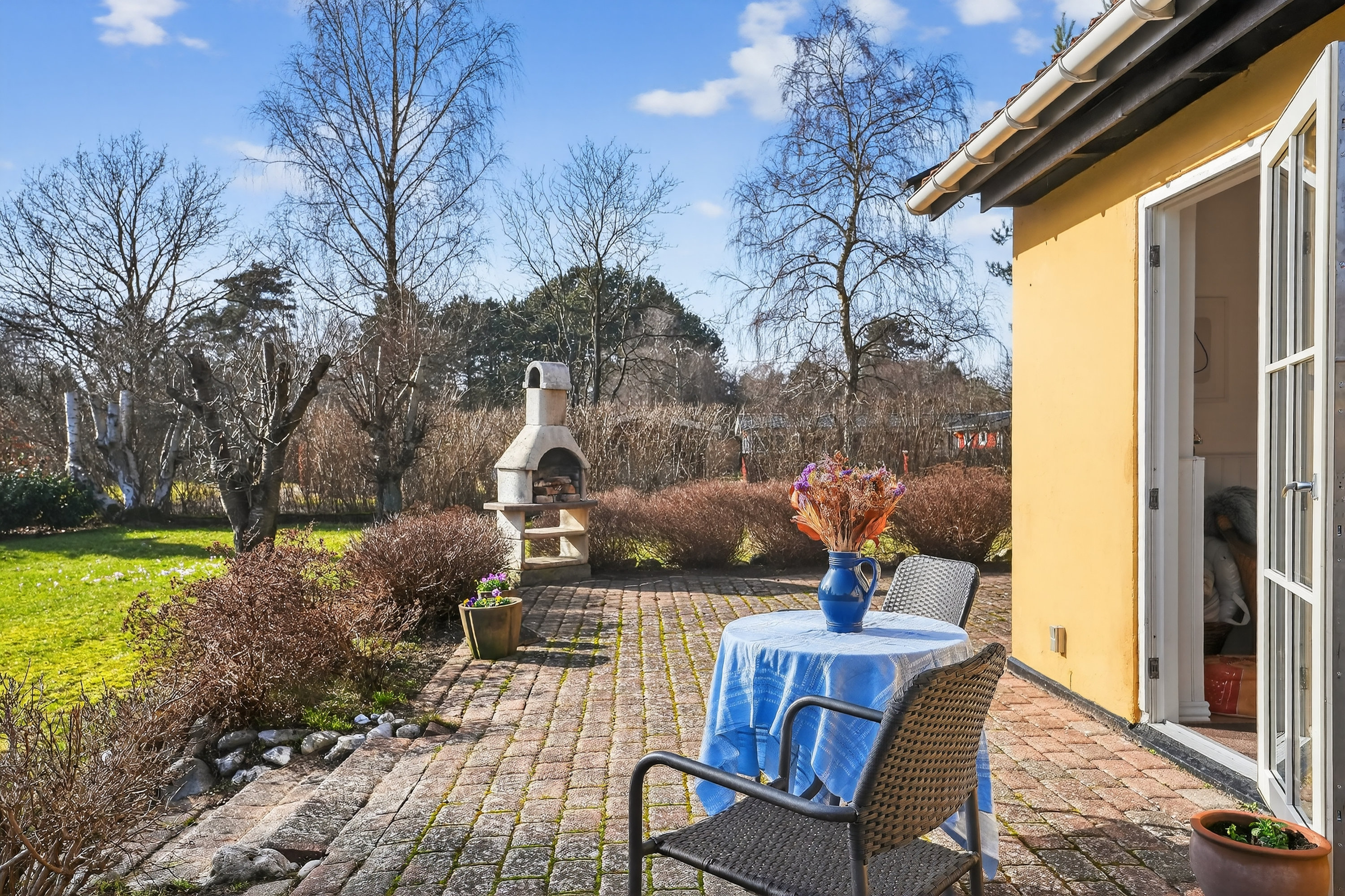 Fremhævet terrasse billede i fuldskærmstilstand. Billede af Koralvej 4, 4500 Nykøbing Sj