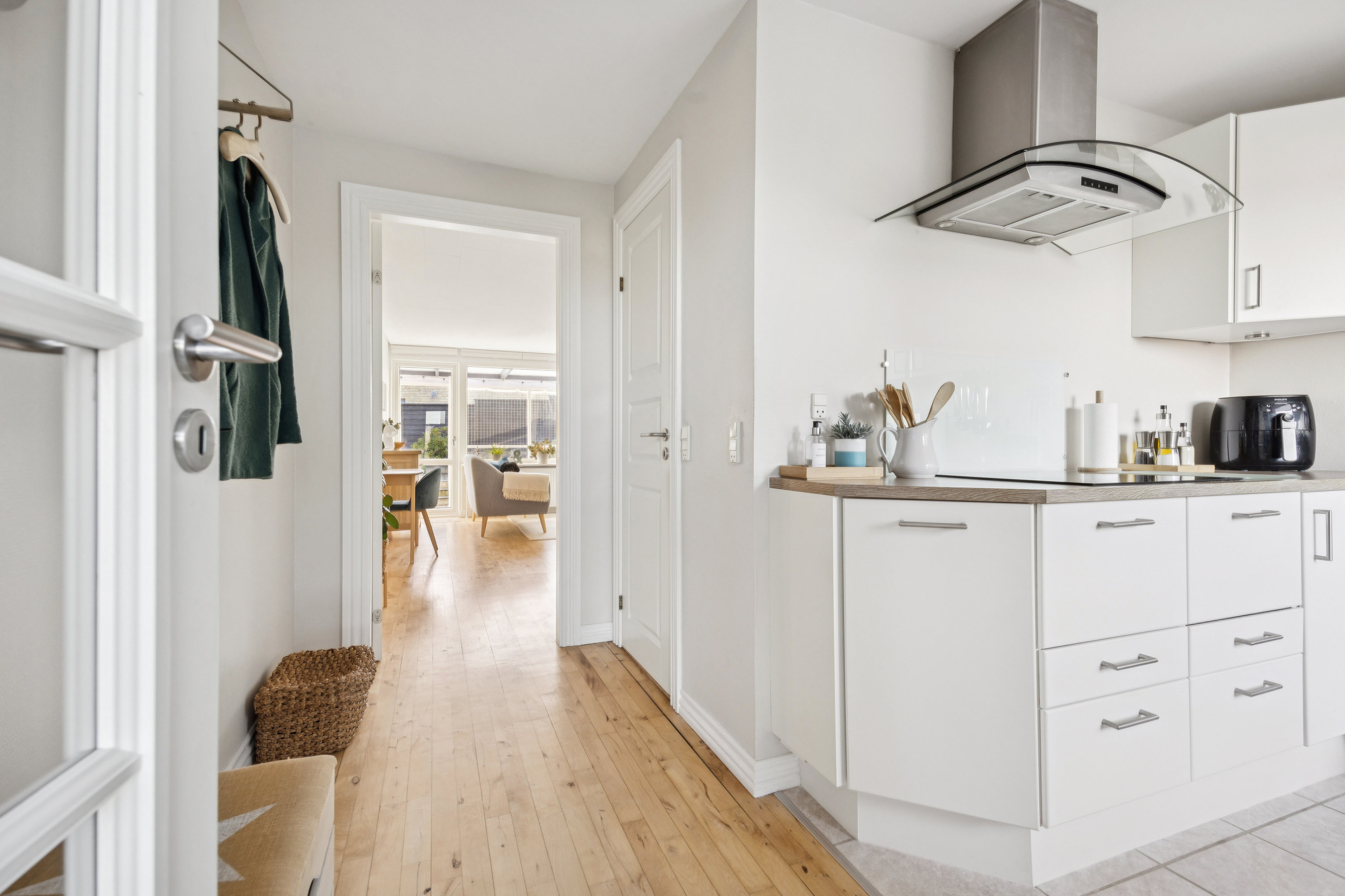 Fremhævet køkken billede i fuldskærmstilstand. Billede af Elverhøj 4B, 9400 Nørresundby