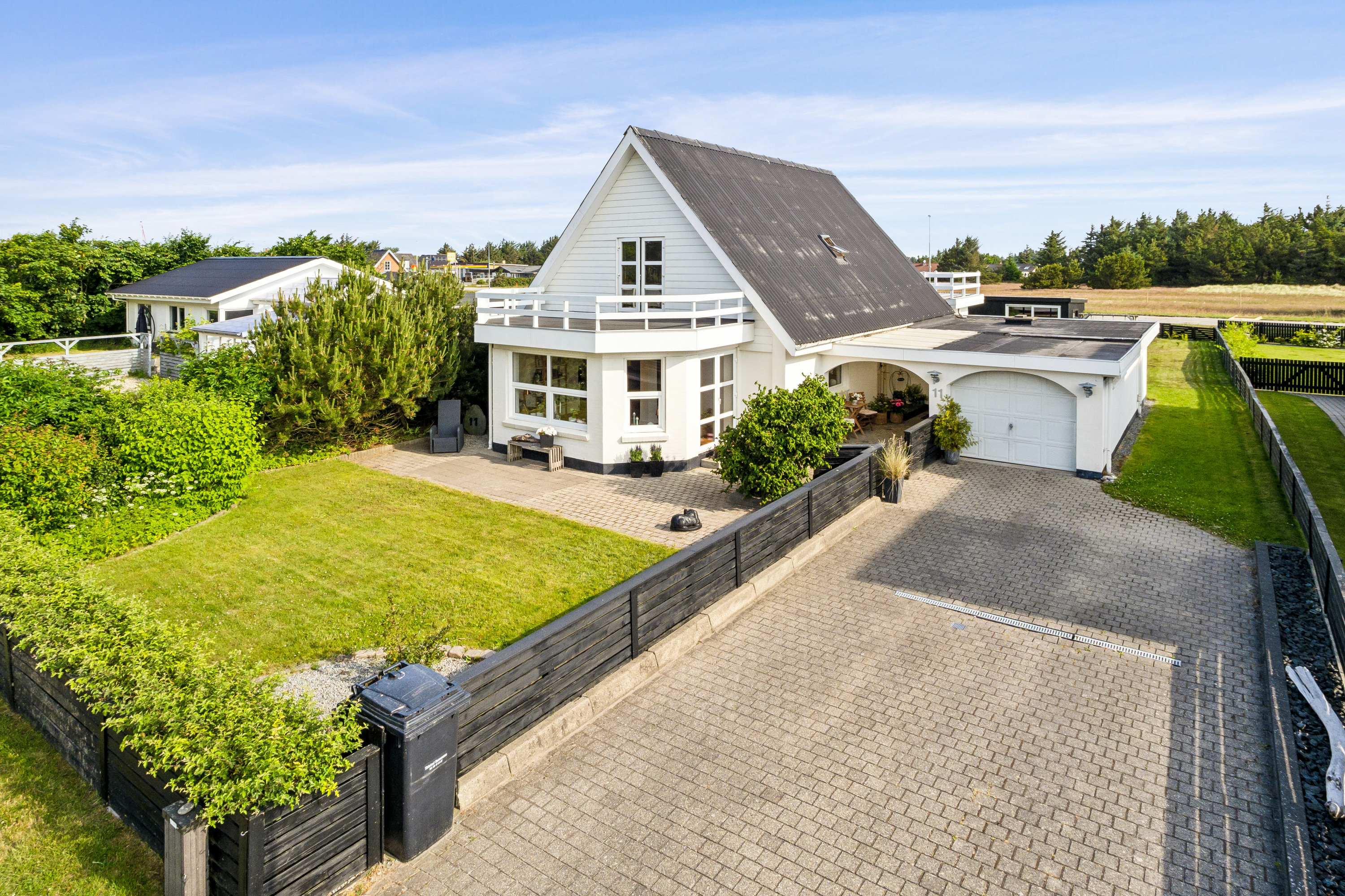 Fremhævet set fra vejen billede i fuldskærmstilstand. Billede af Gravesensvej 11, Vorupør, 7700 Thisted