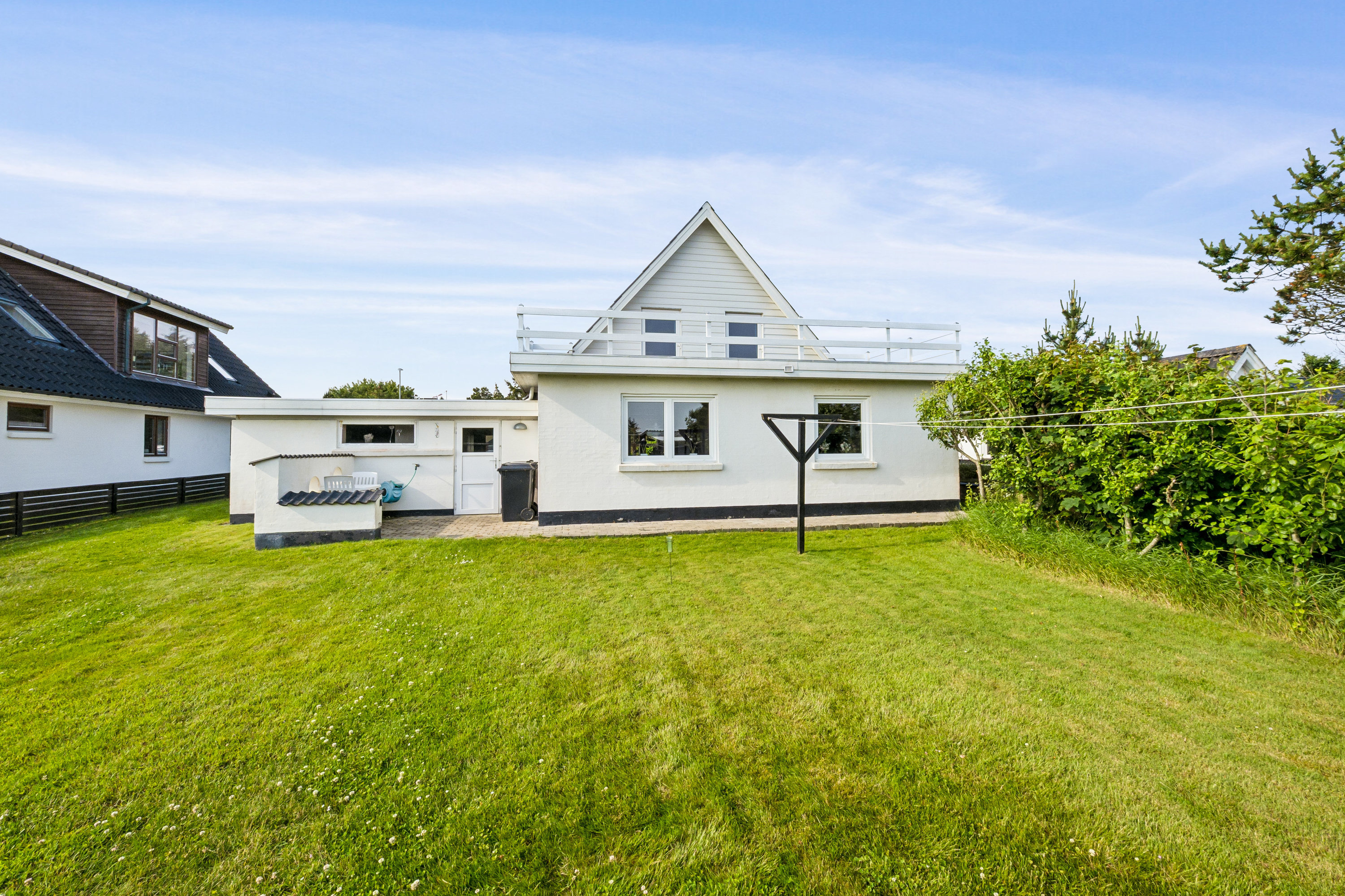 Fremhævet set fra haven billede i fuldskærmstilstand. Billede af Gravesensvej 11, Vorupør, 7700 Thisted