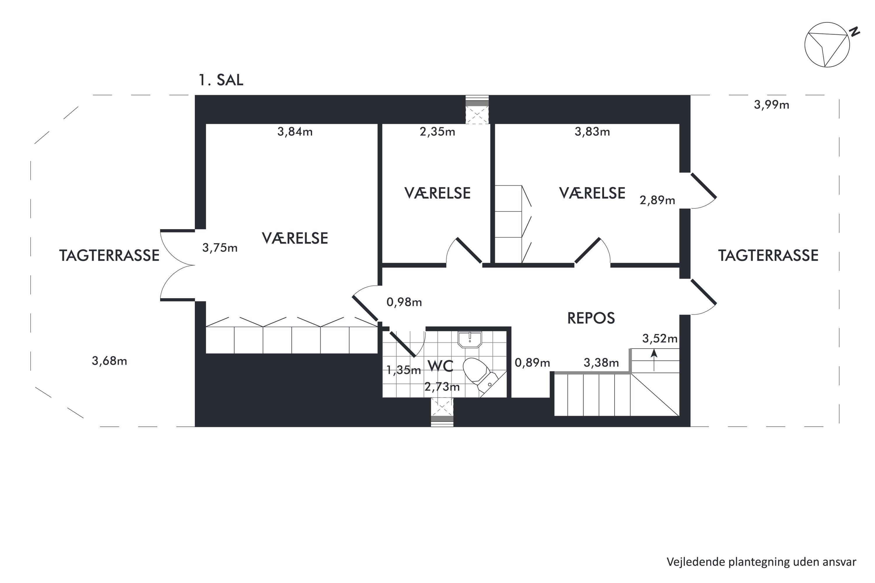 Plantegninger billede af Gravesensvej 11, Vorupør, 7700 Thisted