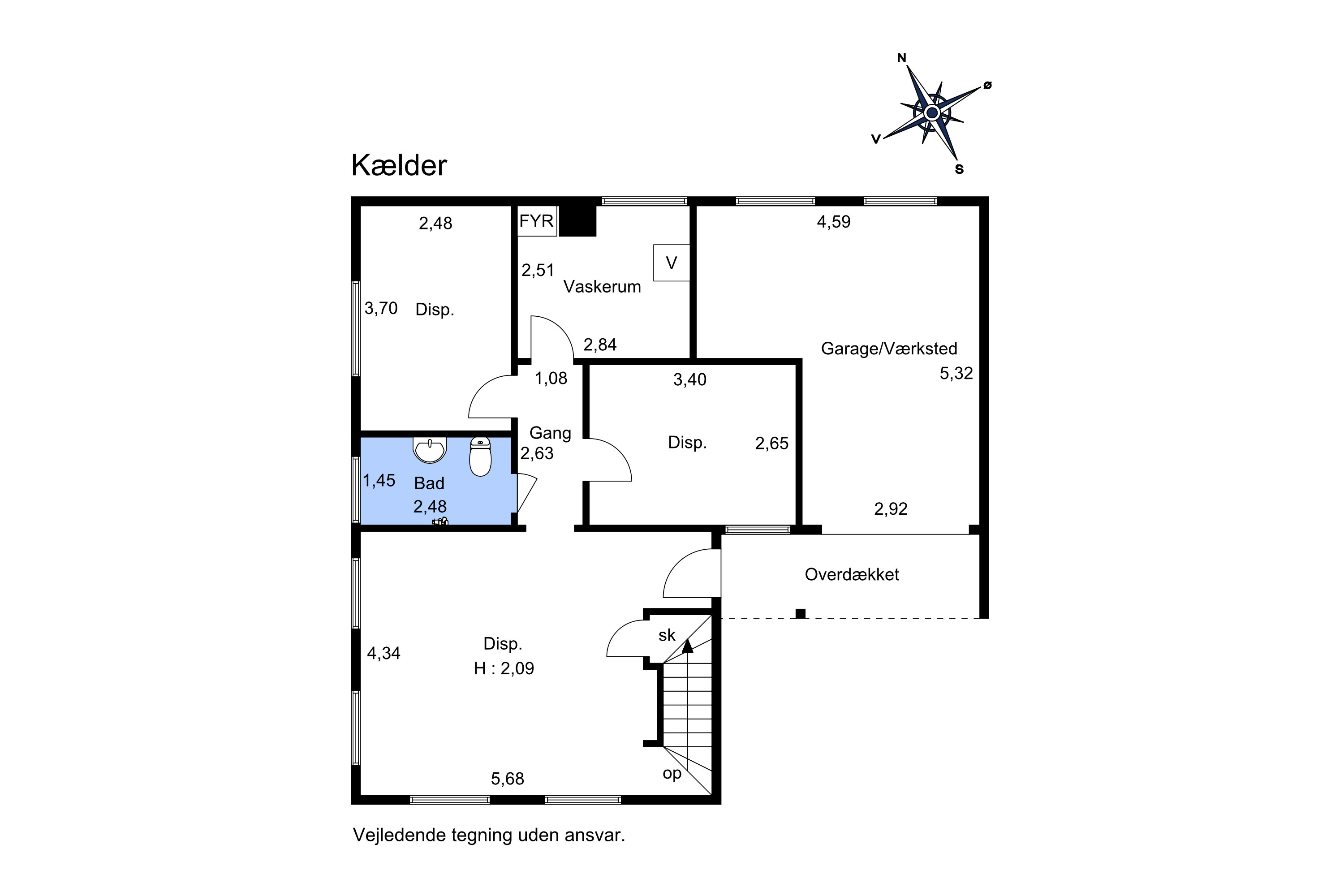 Plantegninger billede af Oust Møllevej 31, 8920 Randers NV