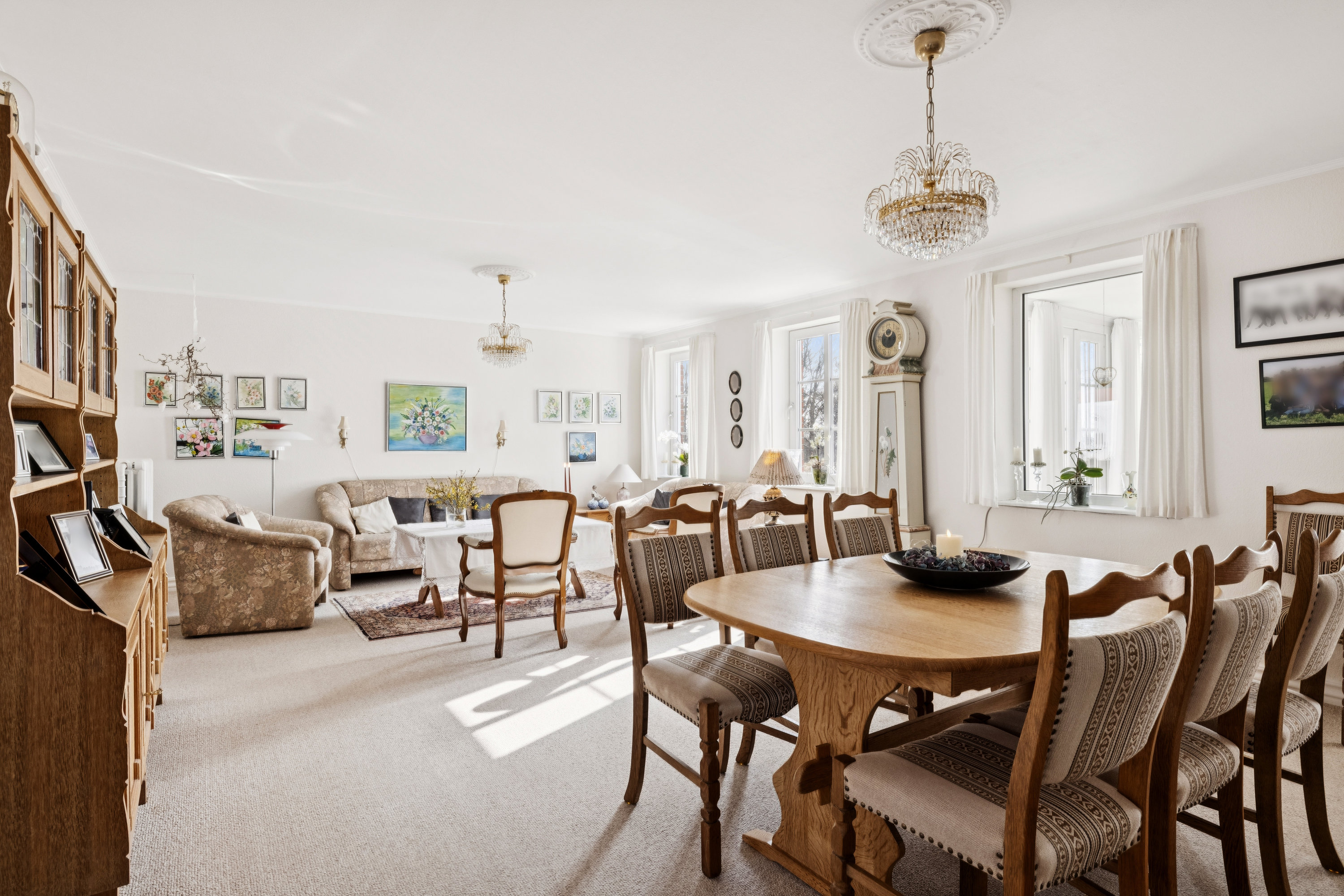 Fremhævet spisestue billede i fuldskærmstilstand. Billede af Skelhøjevej 15, 8800 Viborg