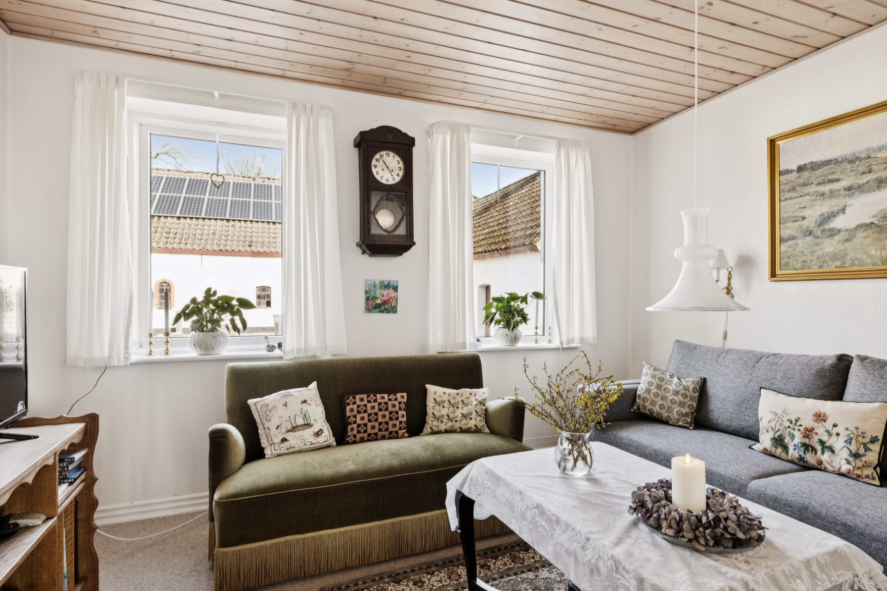 Fremhævet stue billede i fuldskærmstilstand. Billede af Skelhøjevej 15, 8800 Viborg